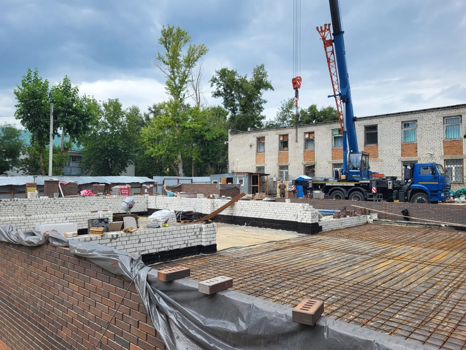 ЖК Клубный дом Шевченко 106 ход строительства