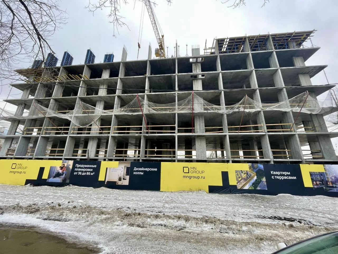 ЖК Докучаевские дворики ход строительства