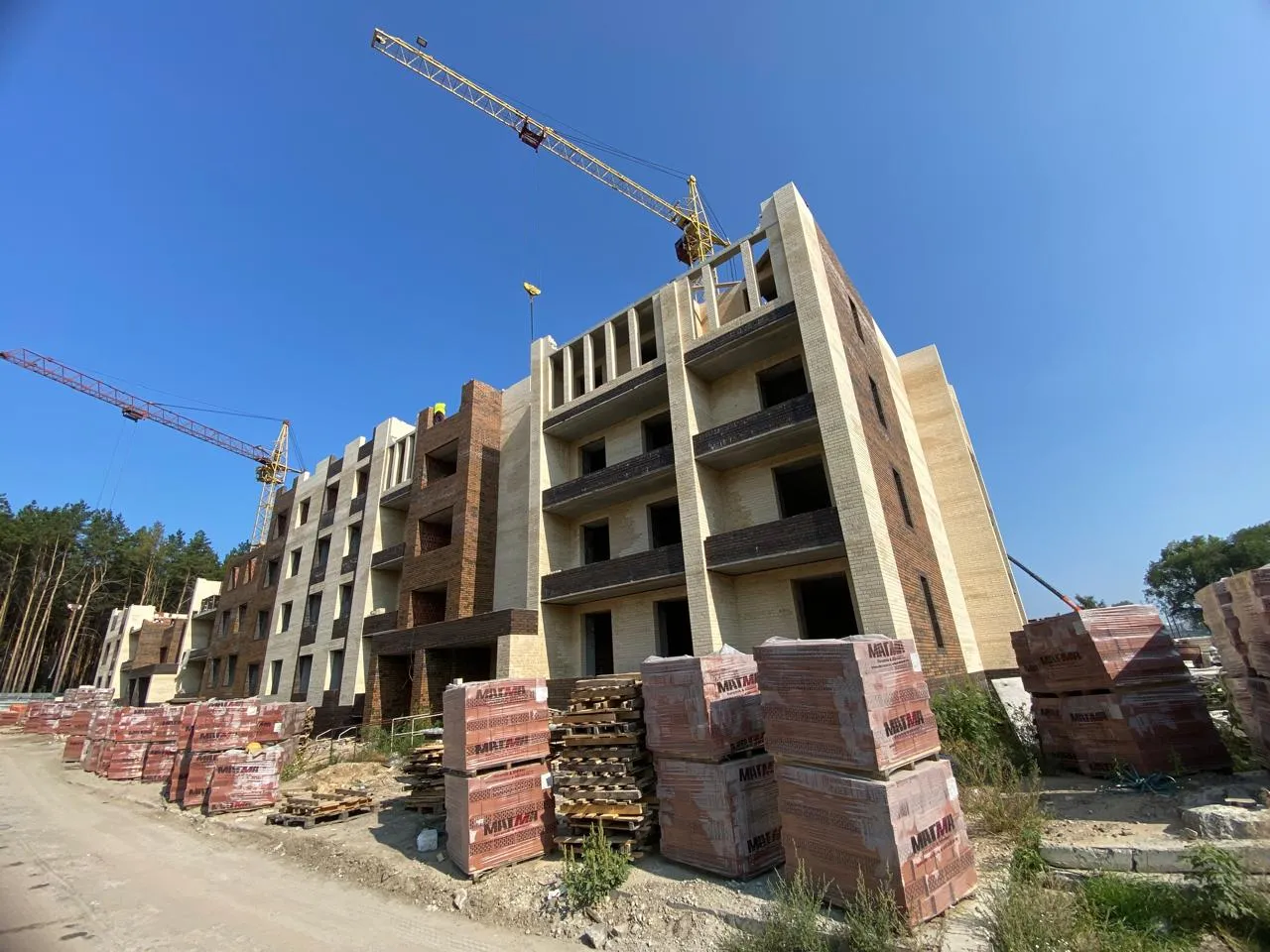 ЖК по ул. Оренбургская ход строительства