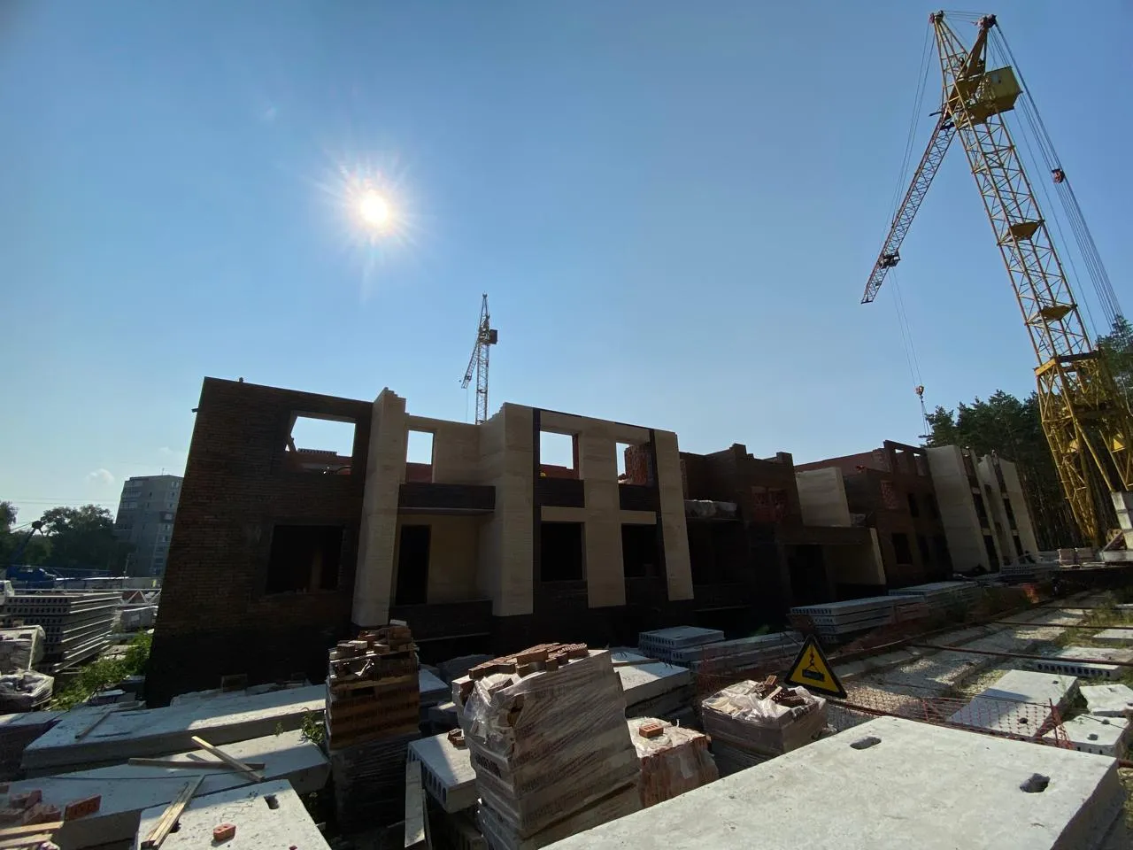 ЖК по ул. Оренбургская ход строительства