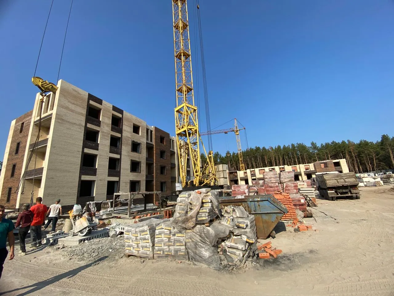 ЖК по ул. Оренбургская ход строительства