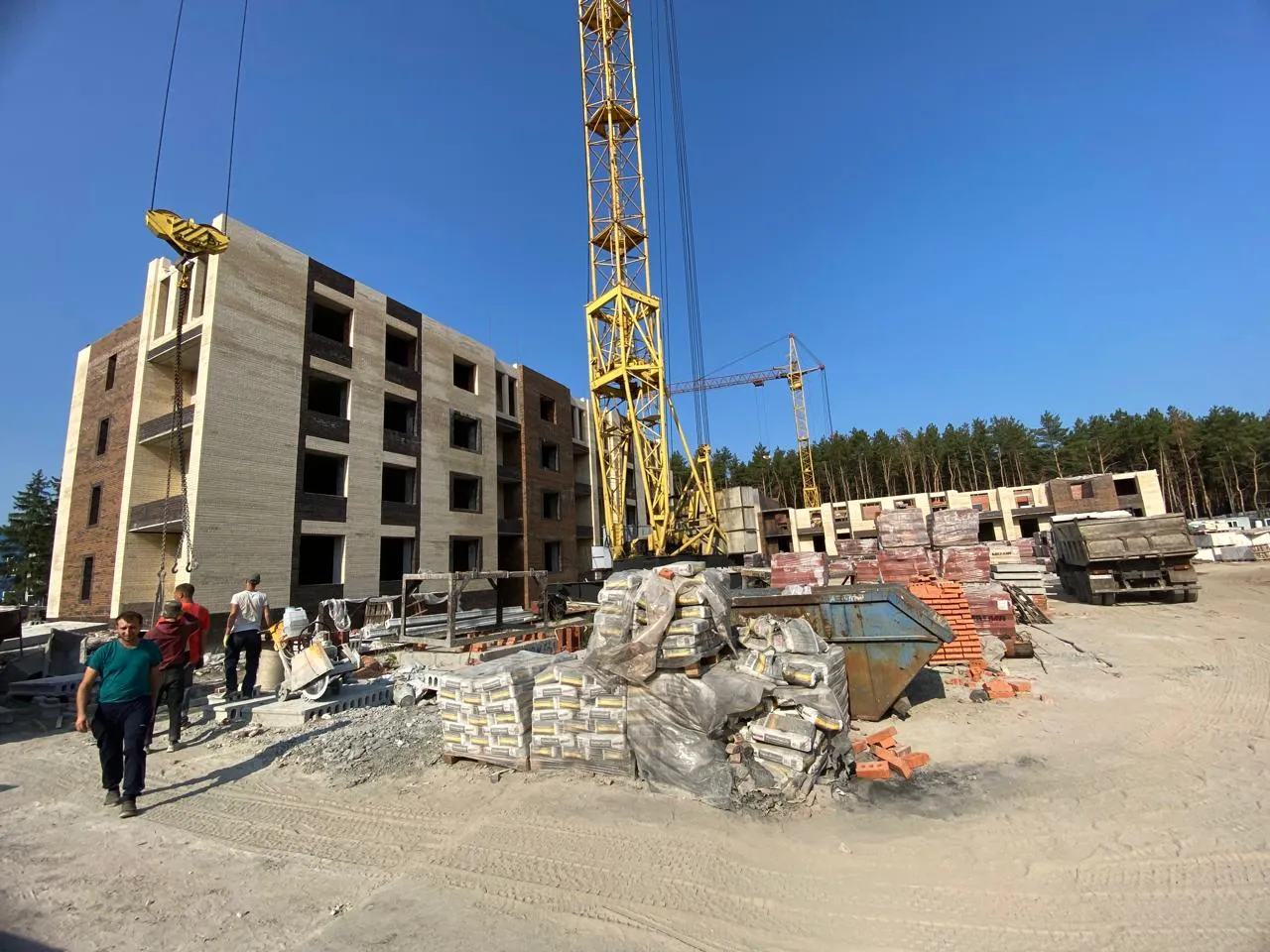 ЖК по ул. Оренбургская ход строительства