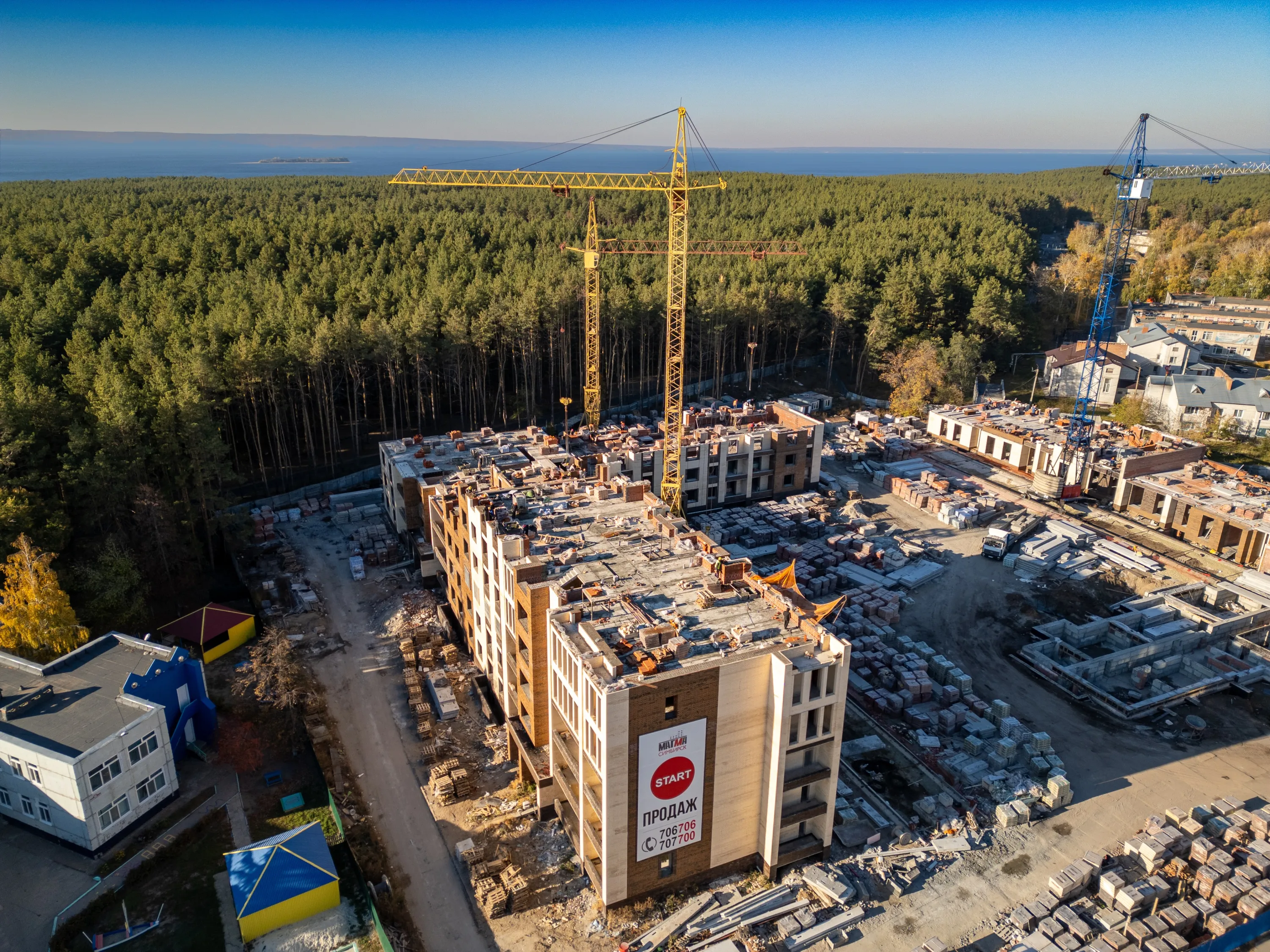 ЖК по ул. Оренбургская ход строительства