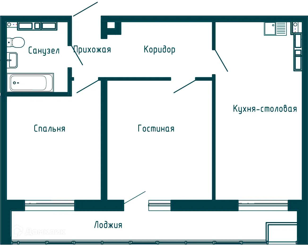 Фото квартиры в ЖК Юпитер