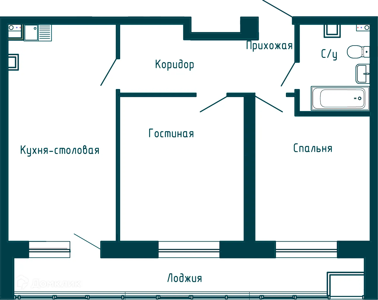 Фото квартиры в ЖК Юпитер