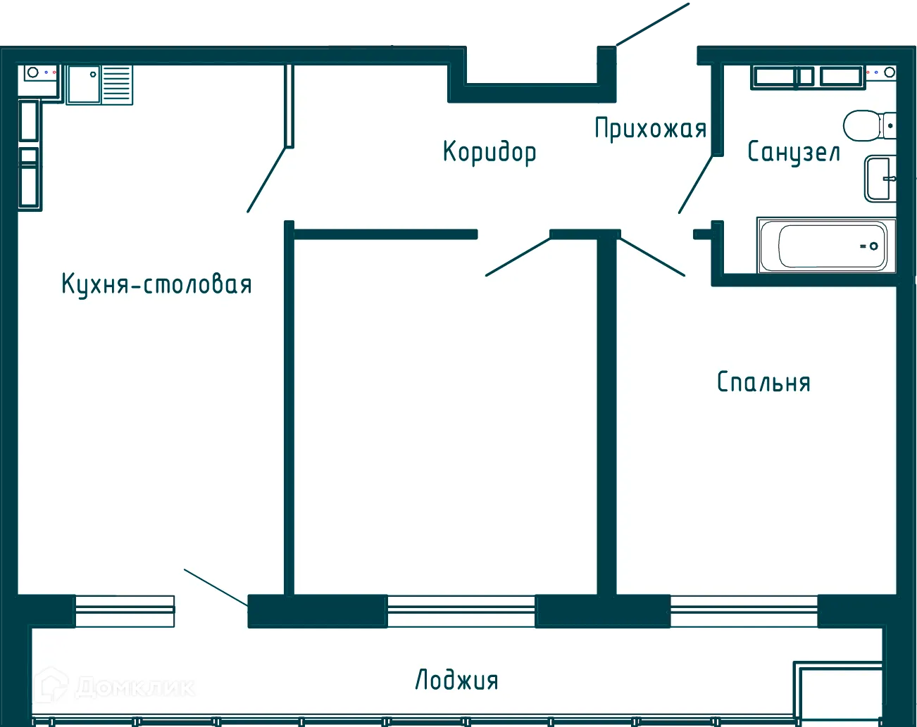 Фото квартиры в ЖК Юпитер