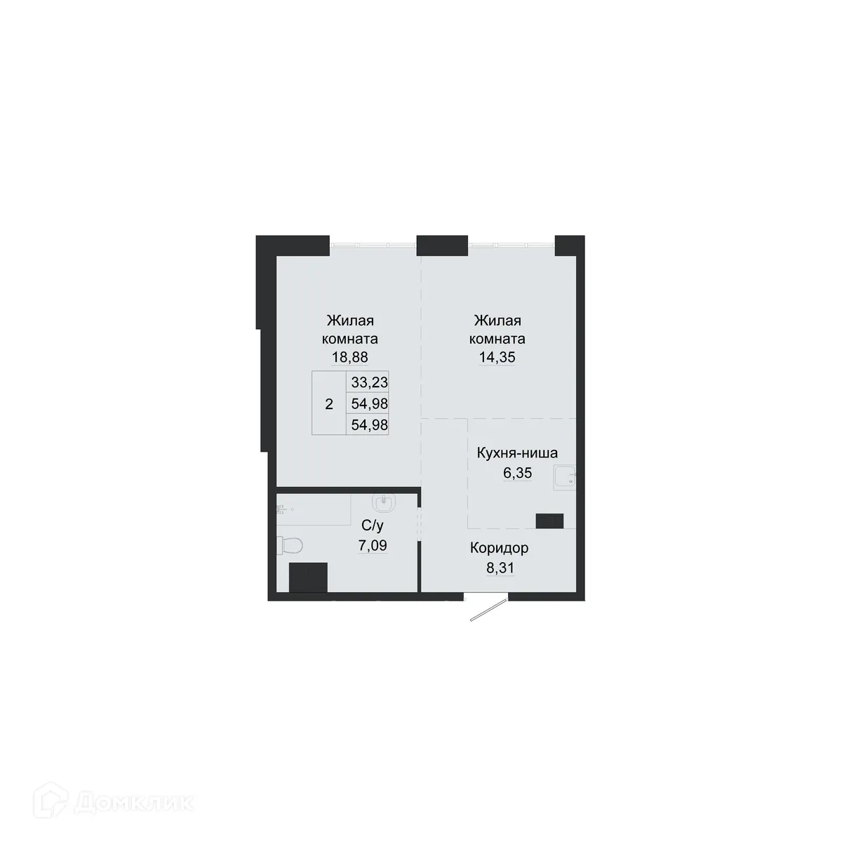 Фото квартиры в ЖК "ONYX BLACK" (ОНИКС БЛЭК)