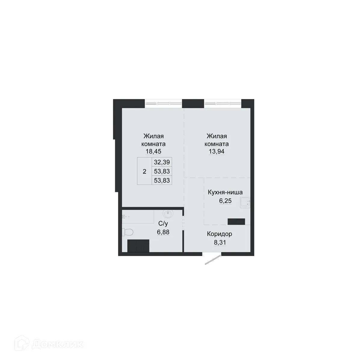 Фото квартиры в ЖК "ONYX BLACK" (ОНИКС БЛЭК)