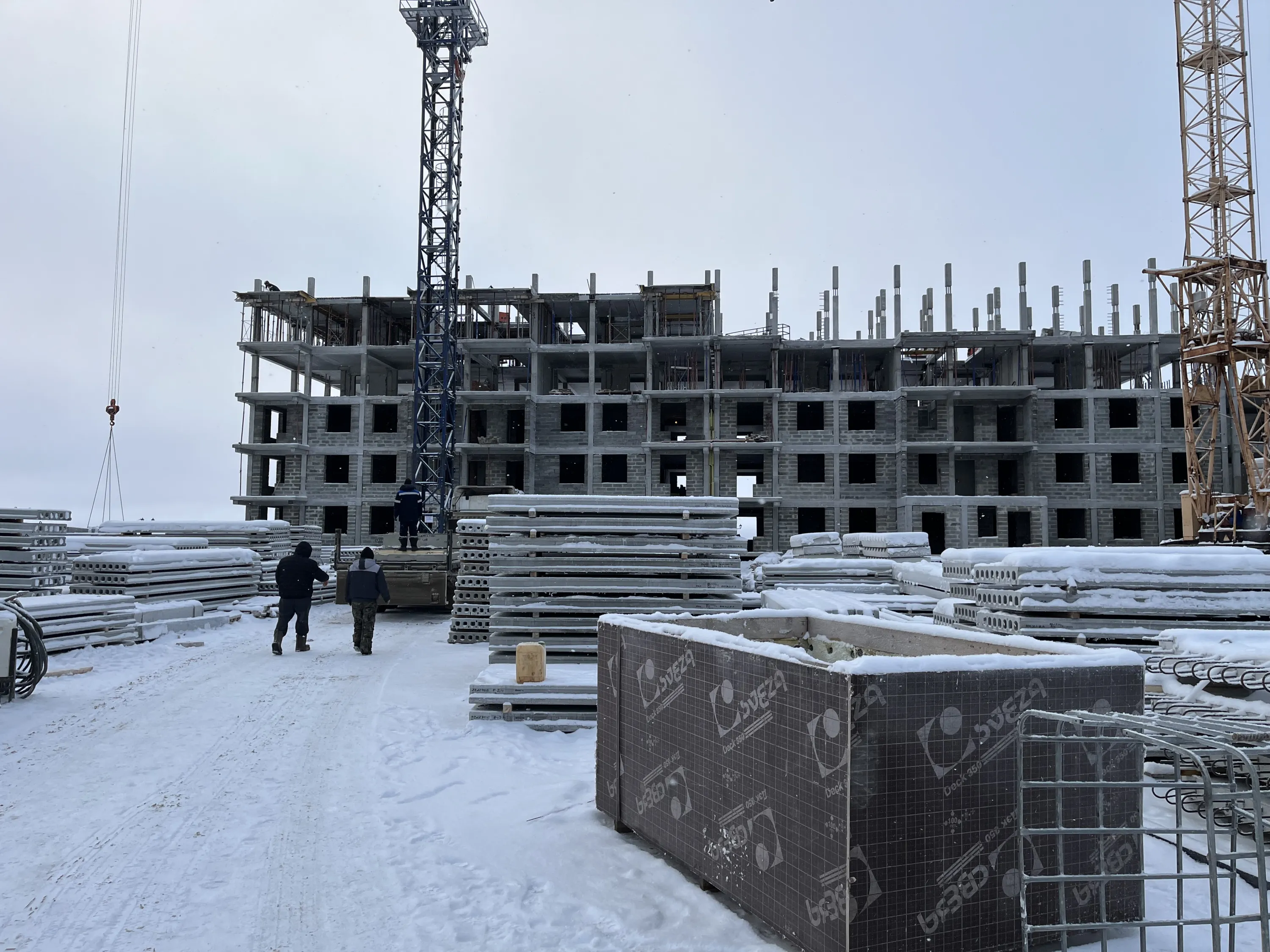 ЖК Северный берег ход строительства