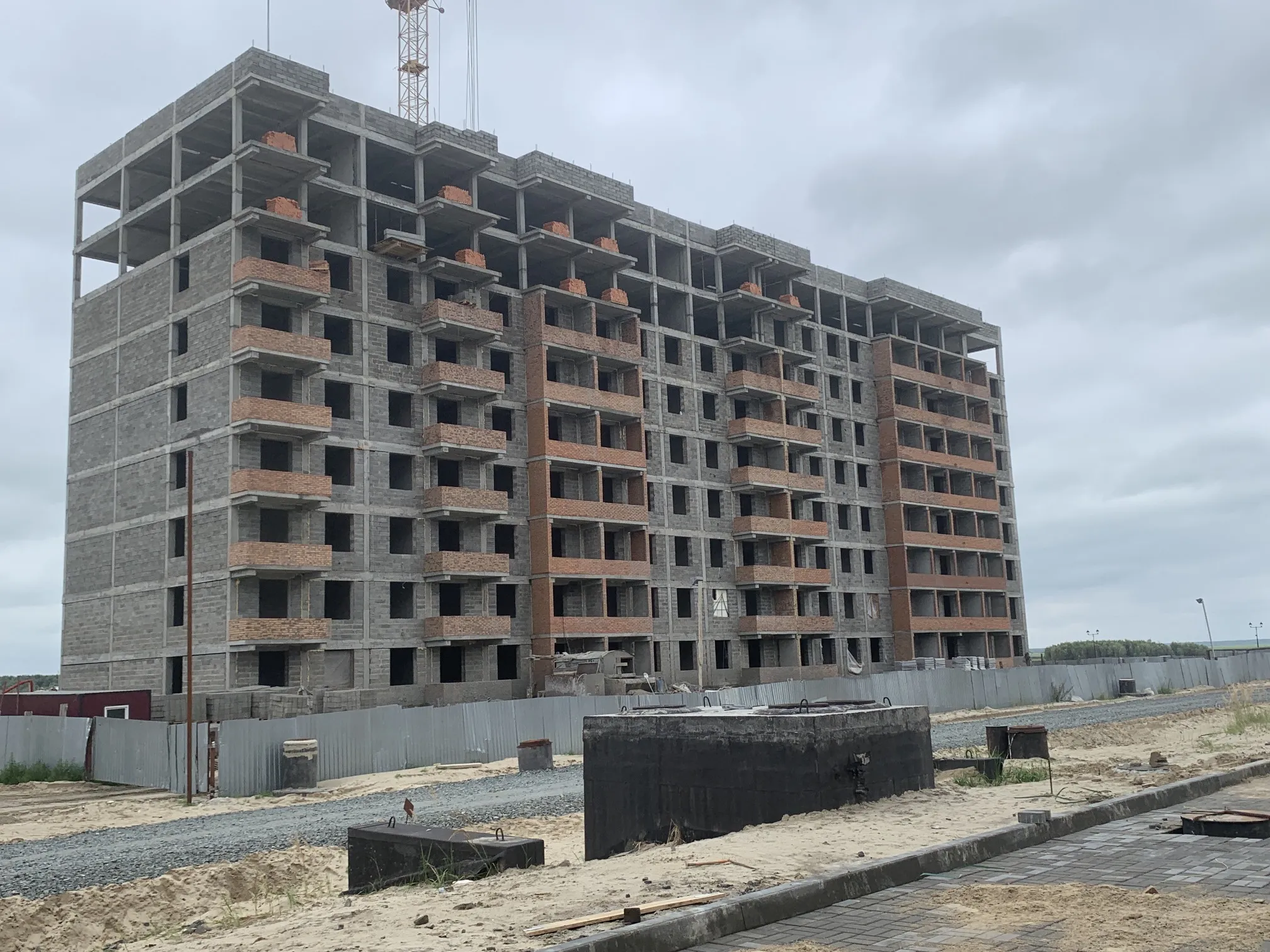 ЖК Северный берег ход строительства