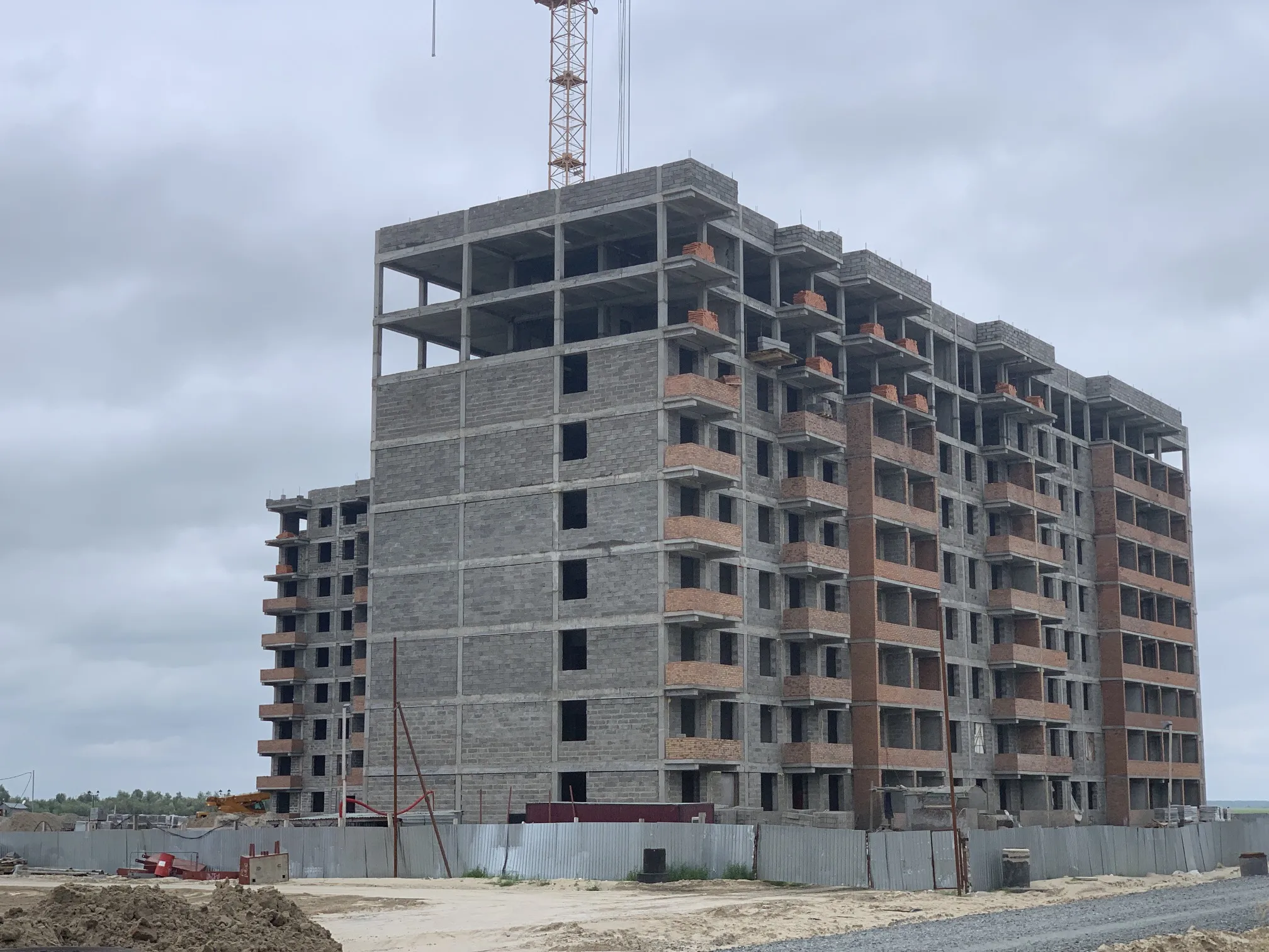 ЖК Северный берег ход строительства