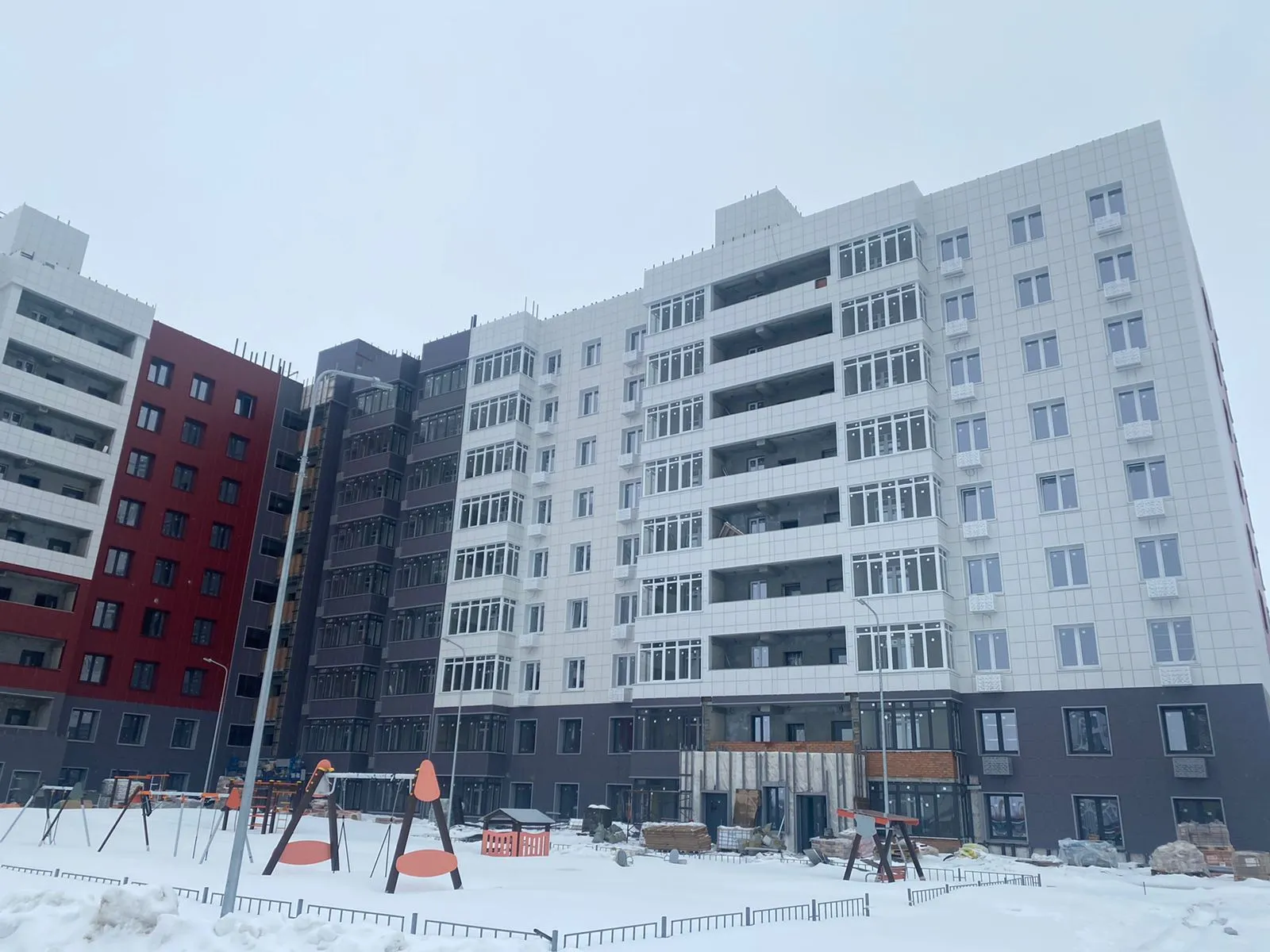 ЖК Северный берег ход строительства