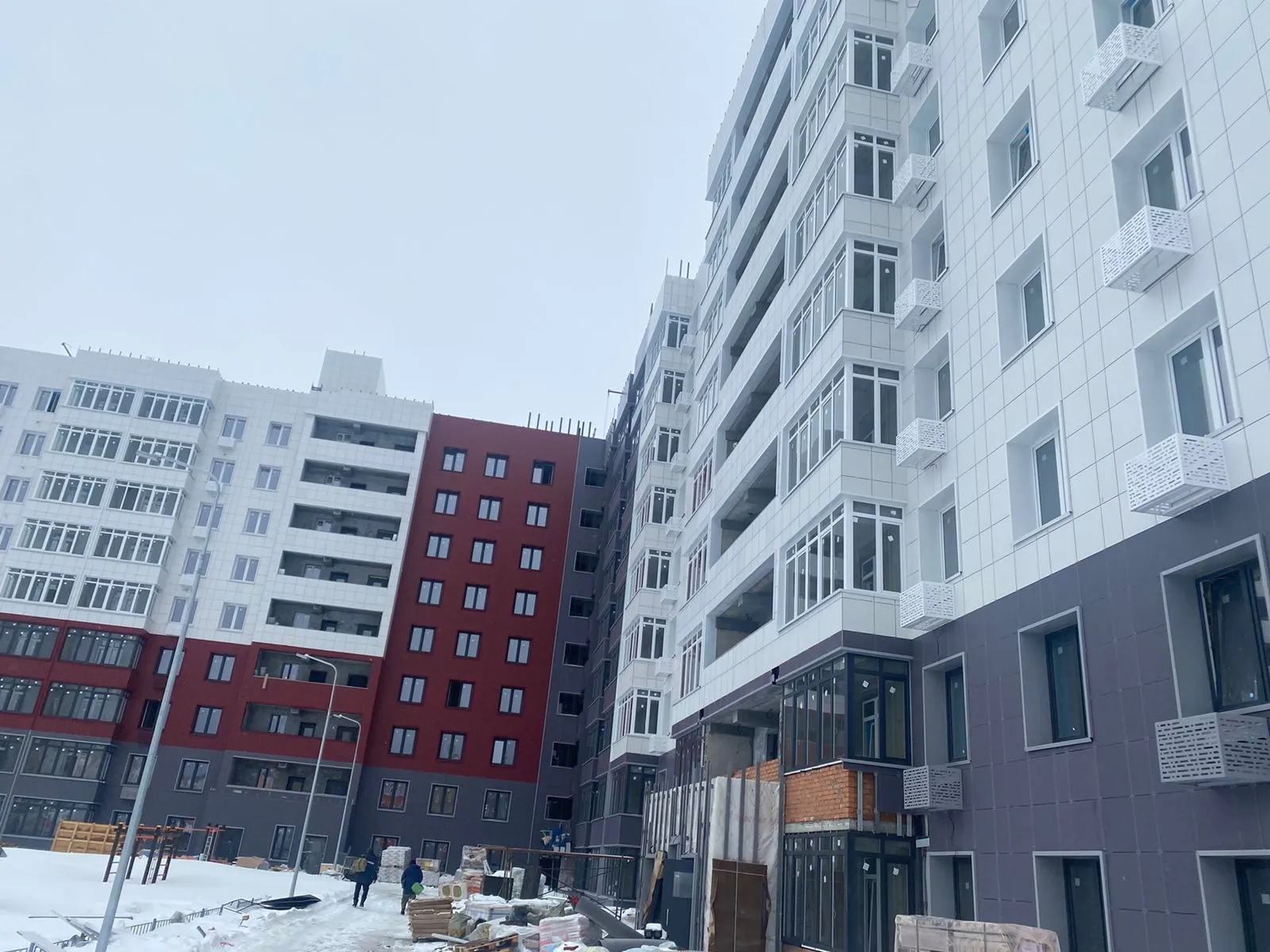 ЖК Северный берег ход строительства