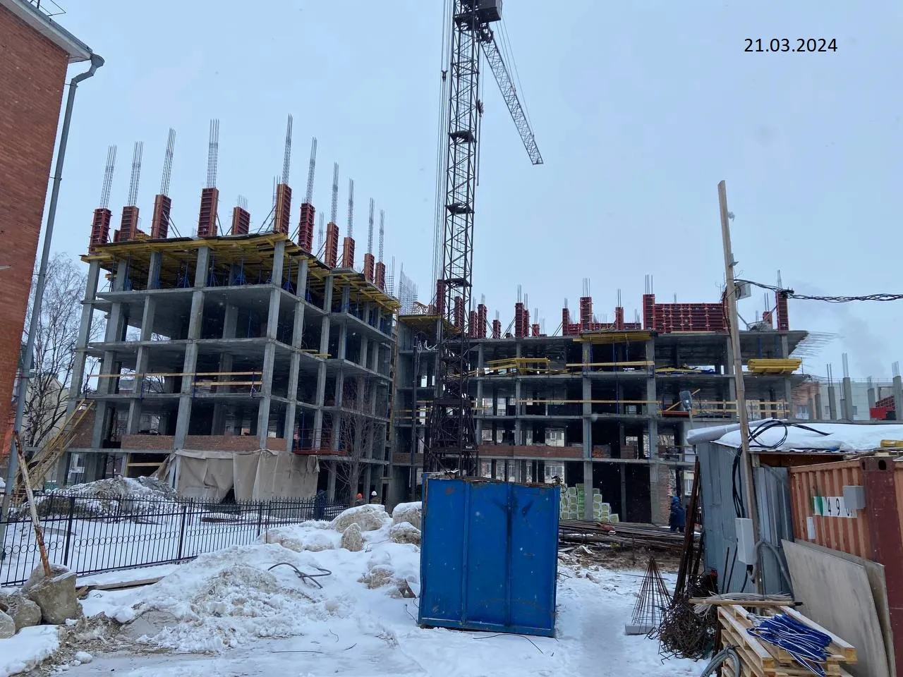 ЖК Дом бизнес-класса Дягилев ход строительства