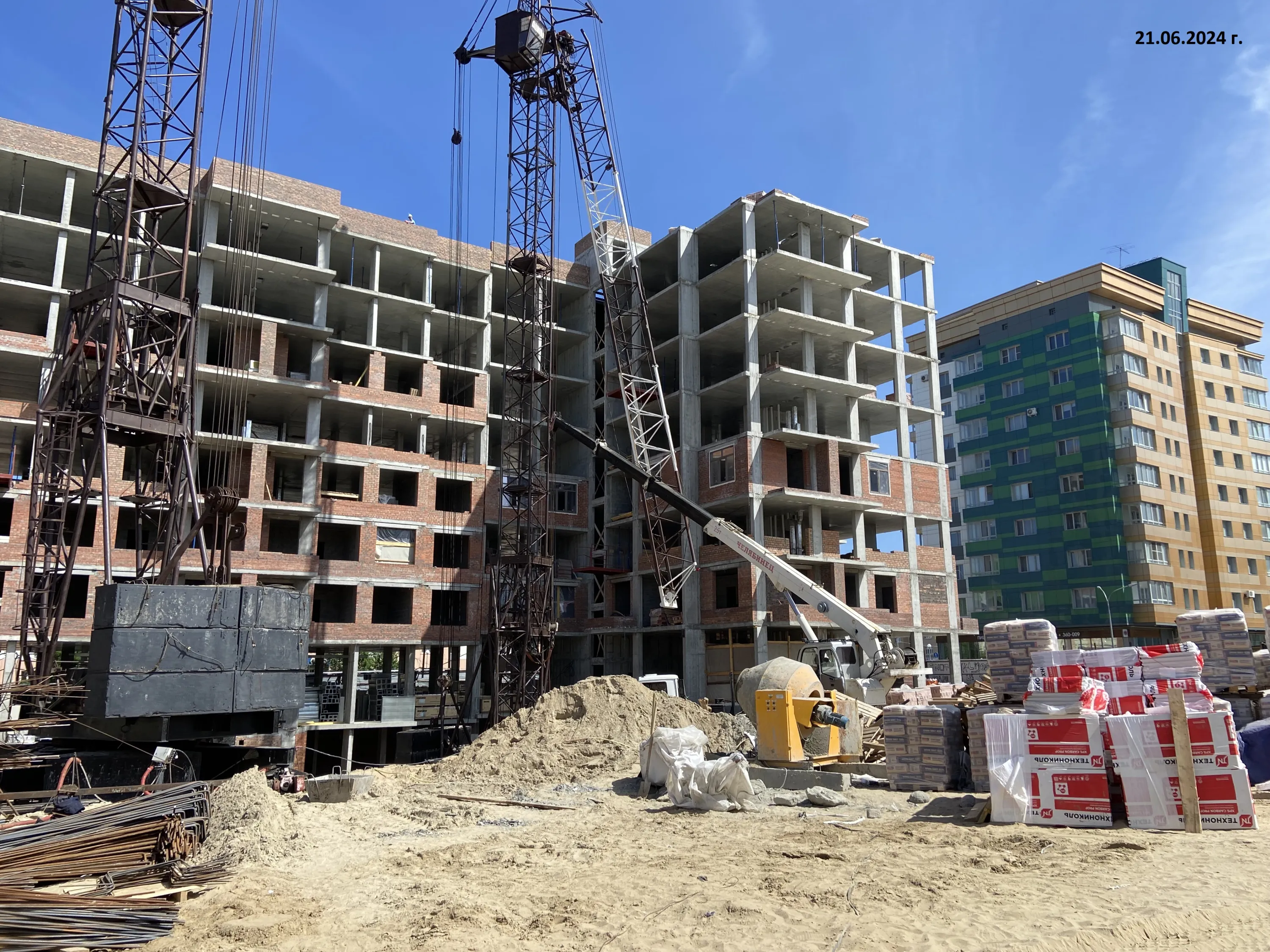 ЖК Дом бизнес-класса Дягилев ход строительства