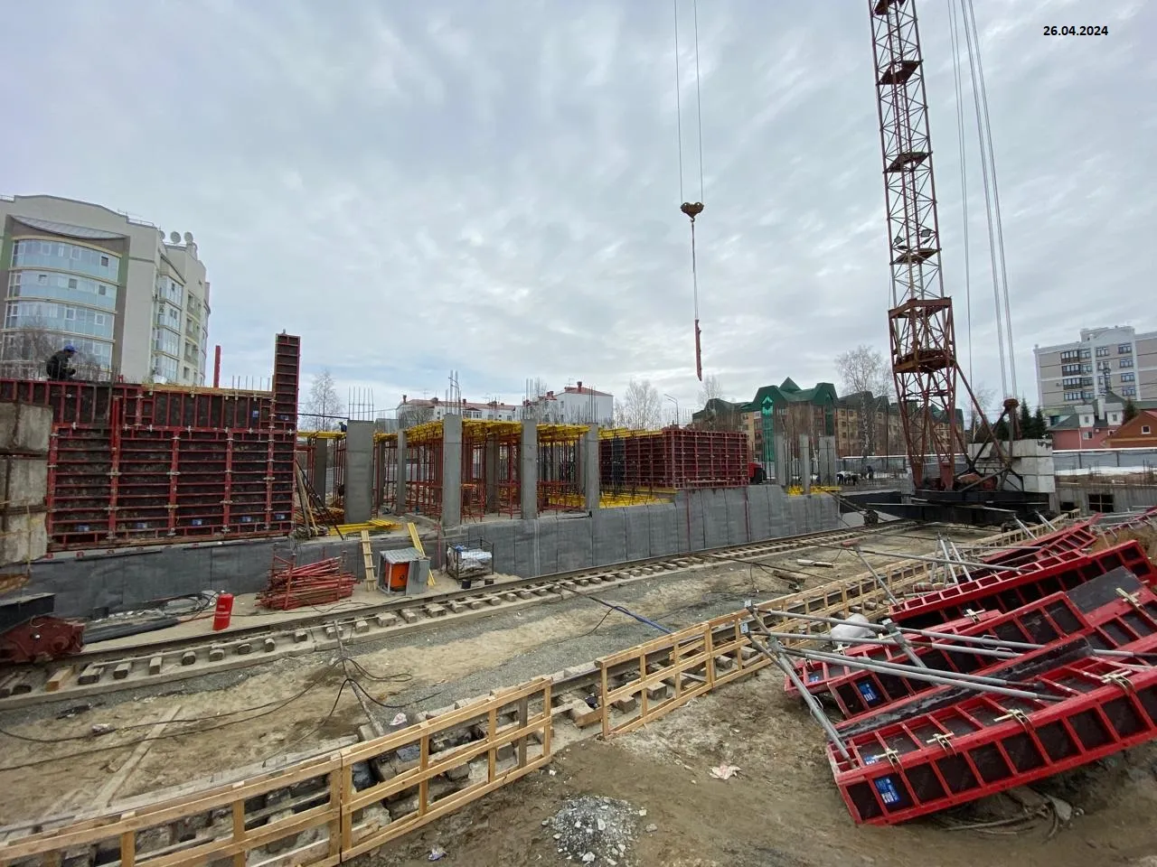 ЖК Есенин ход строительства