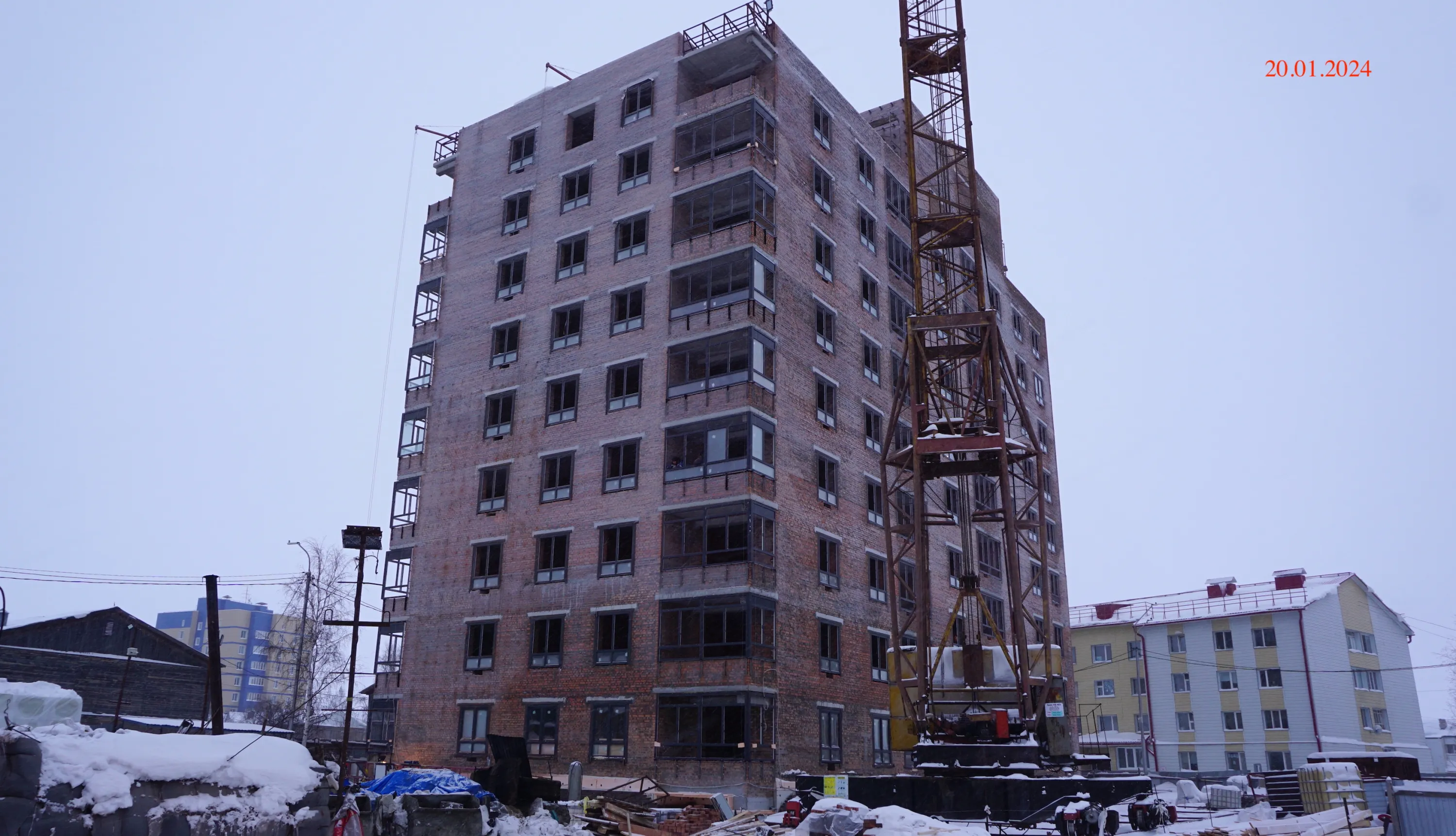 ЖК ЖД Самаровский ход строительства