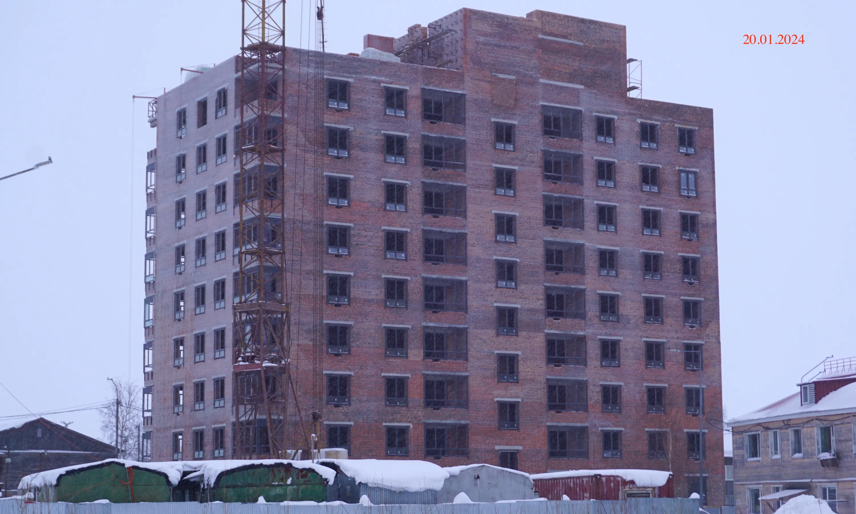 ЖК ЖД Самаровский ход строительства