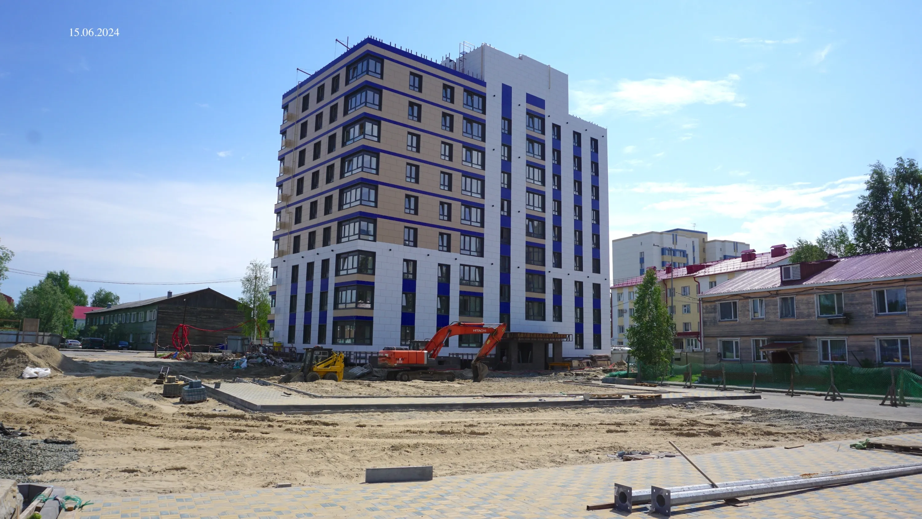 ЖК ЖД Самаровский ход строительства