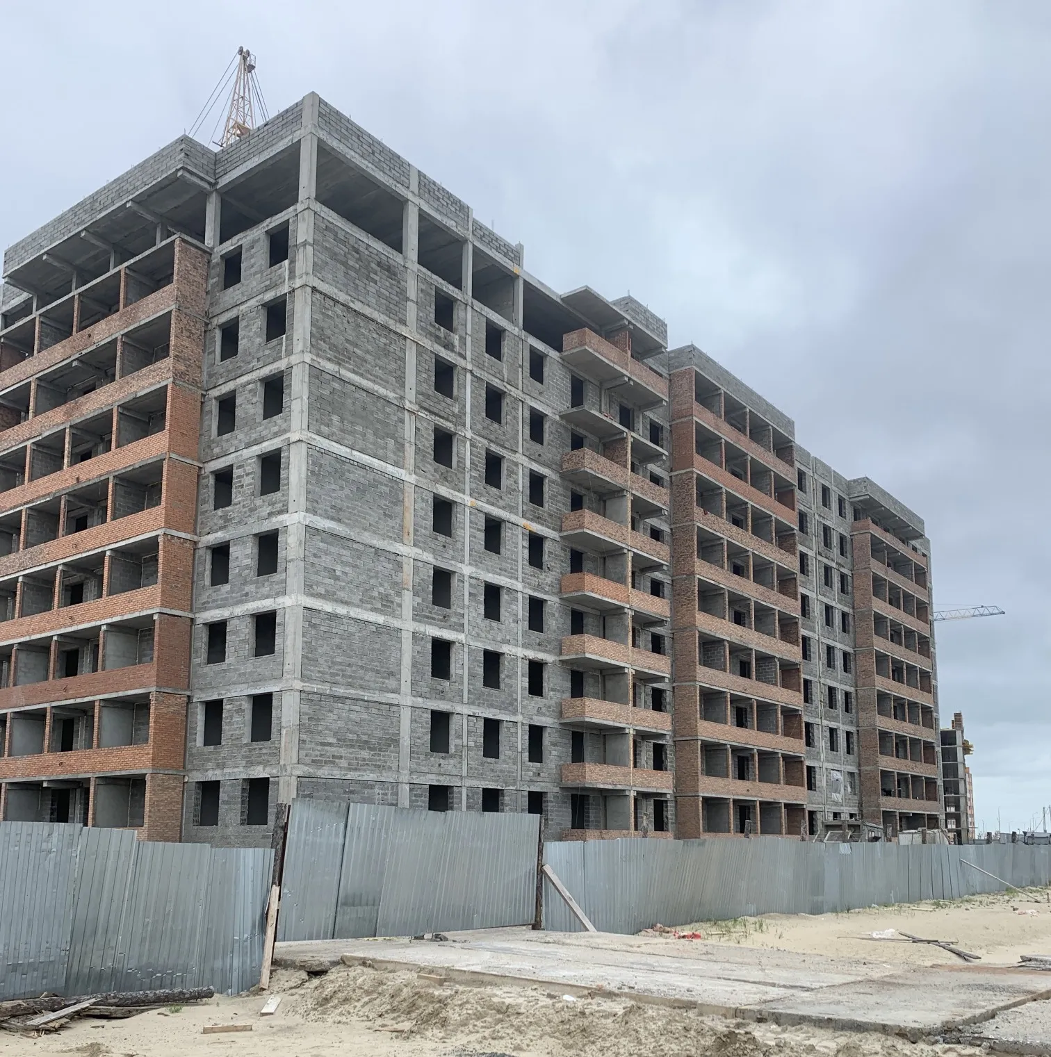 ЖК Дом по ул Бориса Лосева ход строительства