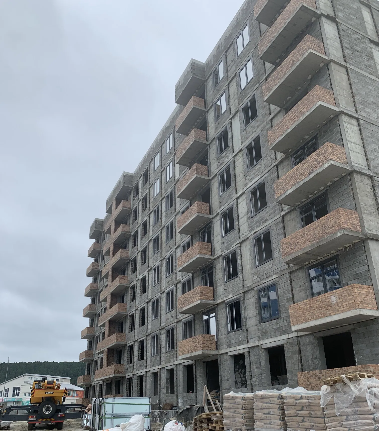 ЖК Дом по ул Бориса Лосева ход строительства