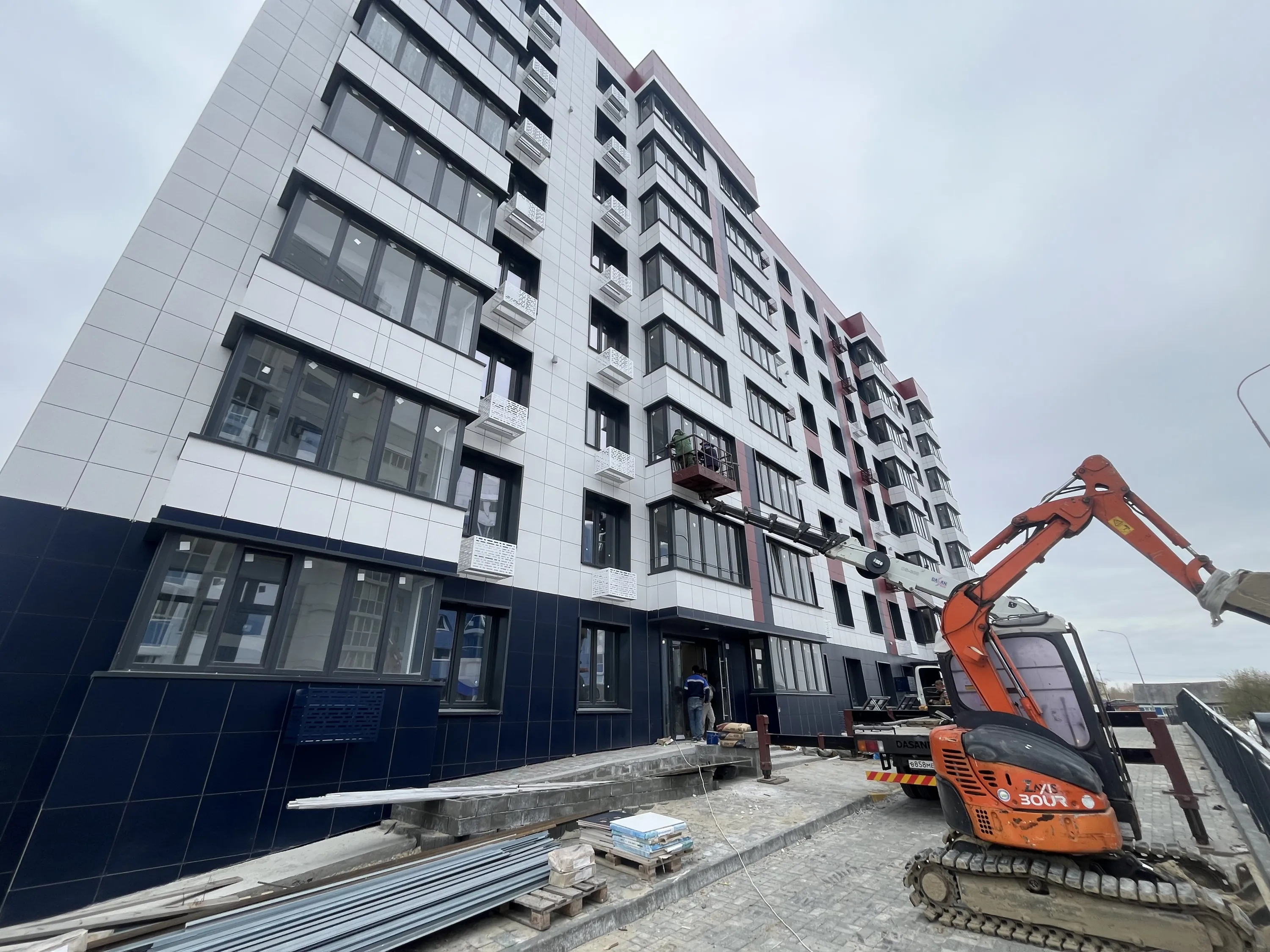 ЖК Дом по ул Бориса Лосева ход строительства