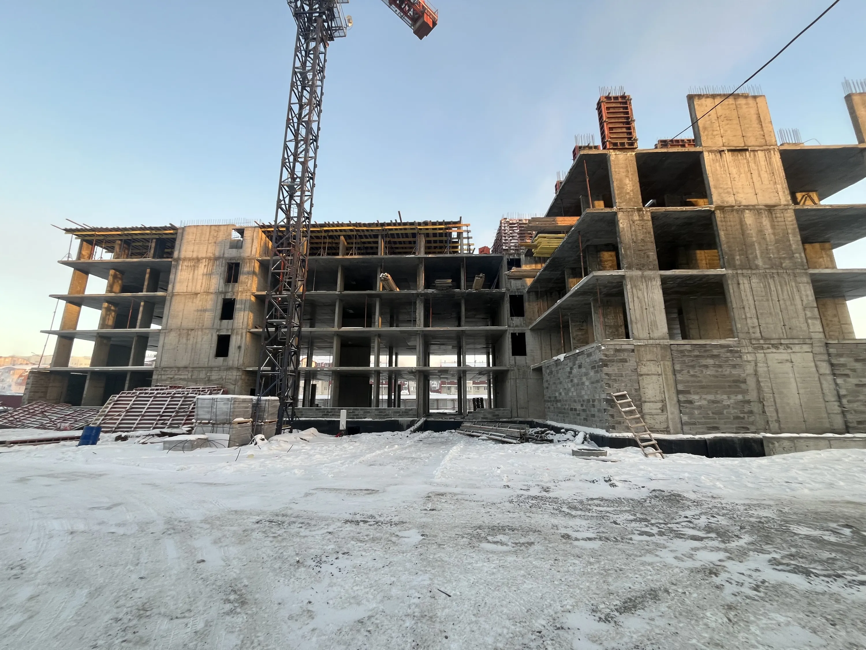 ЖК Квартал на Объездной ход строительства