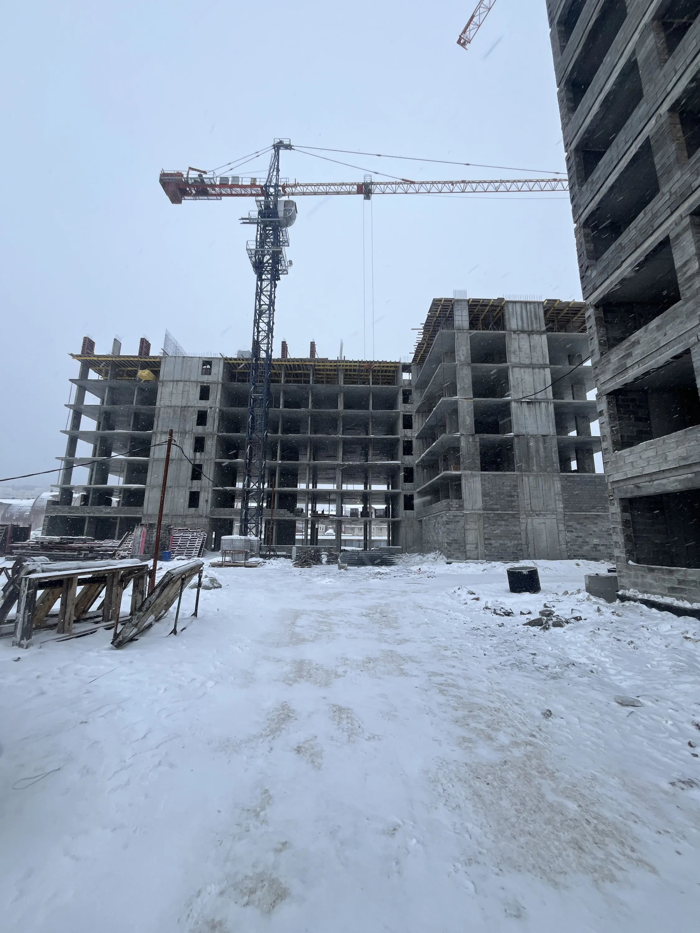 ЖК Квартал на Объездной ход строительства