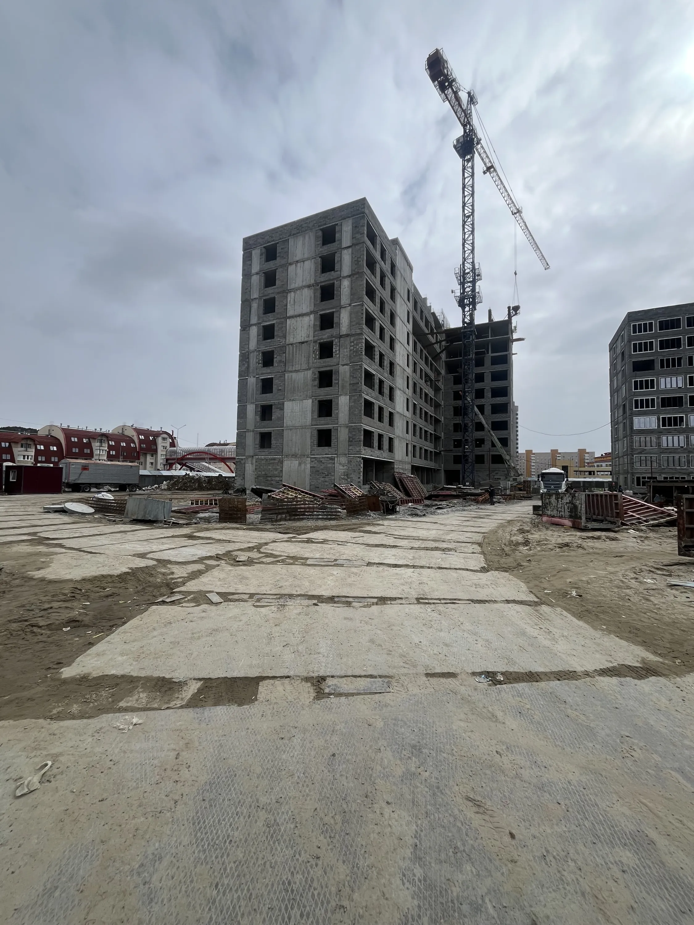 ЖК Квартал на Объездной ход строительства