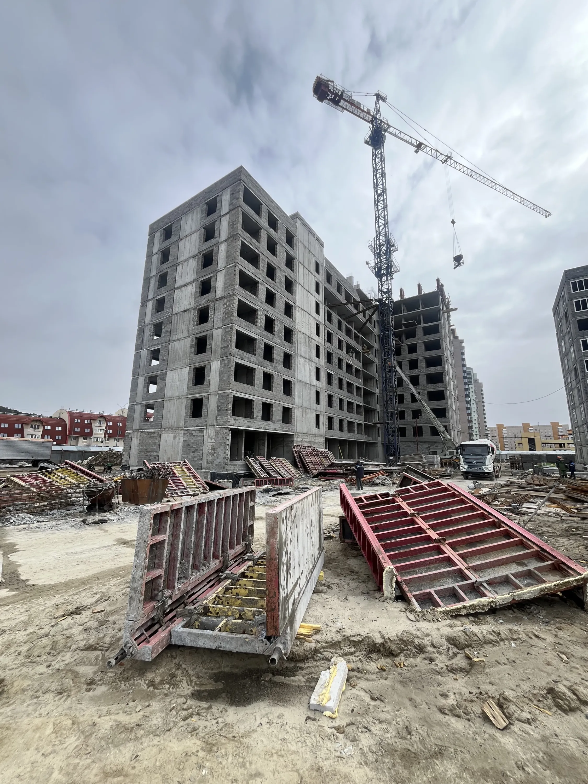 ЖК Квартал на Объездной ход строительства