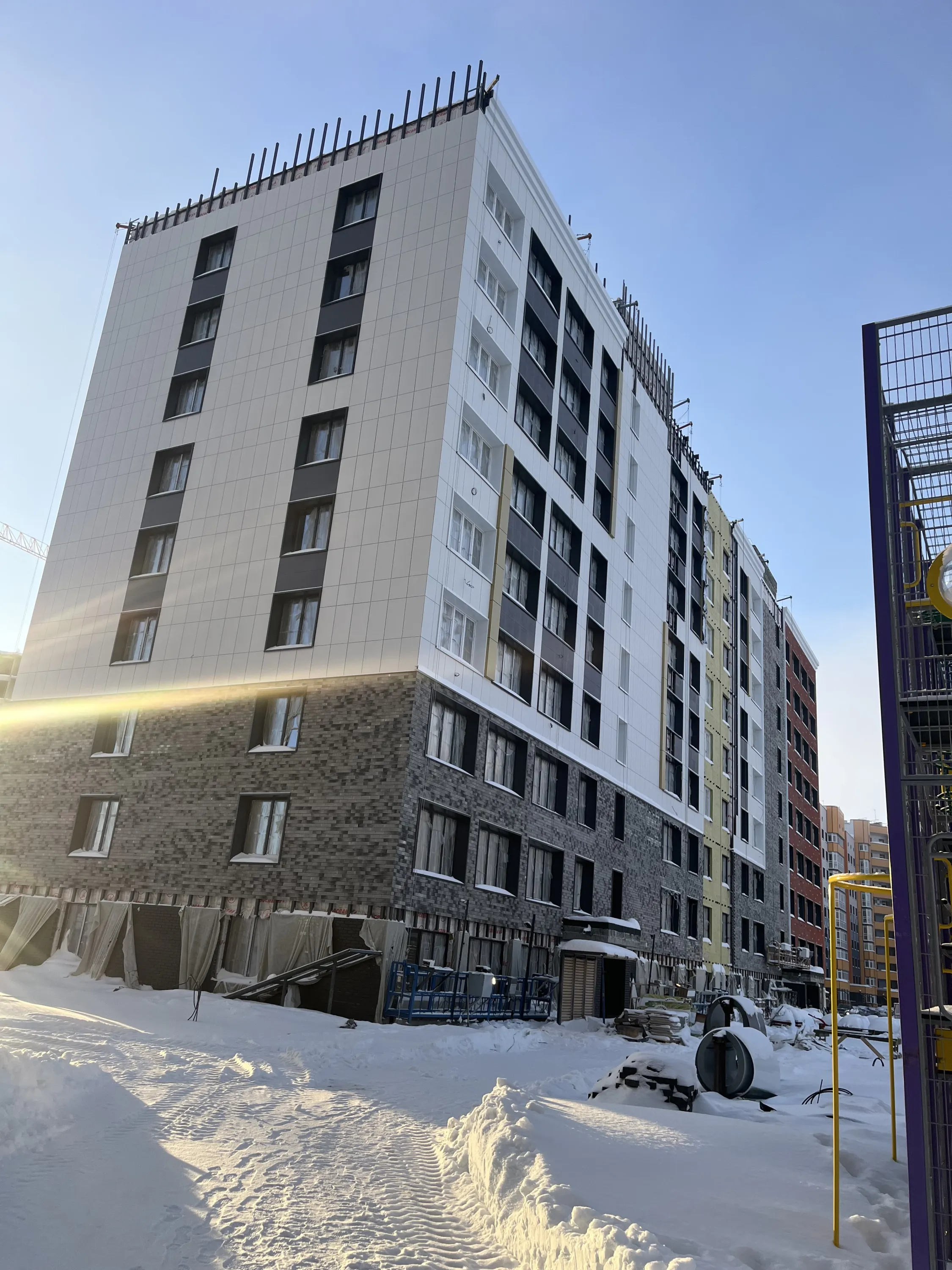 ЖК Квартал на Объездной ход строительства