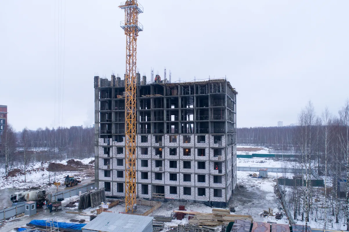 ЖК Волга парк ход строительства
