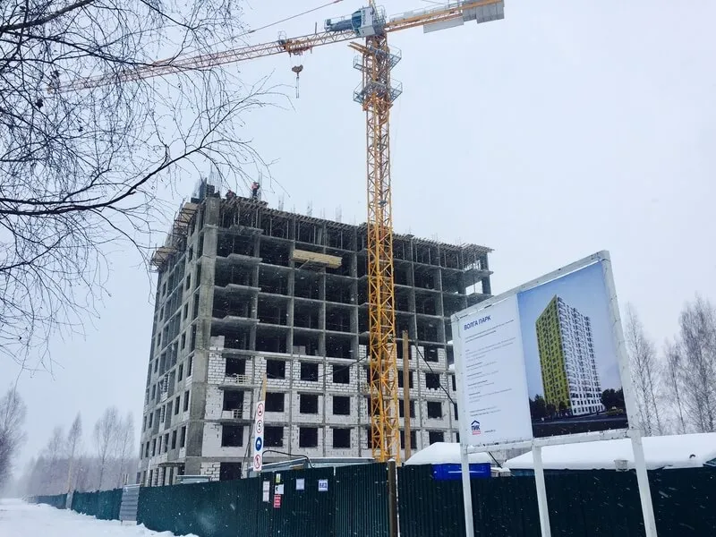 ЖК Волга парк ход строительства