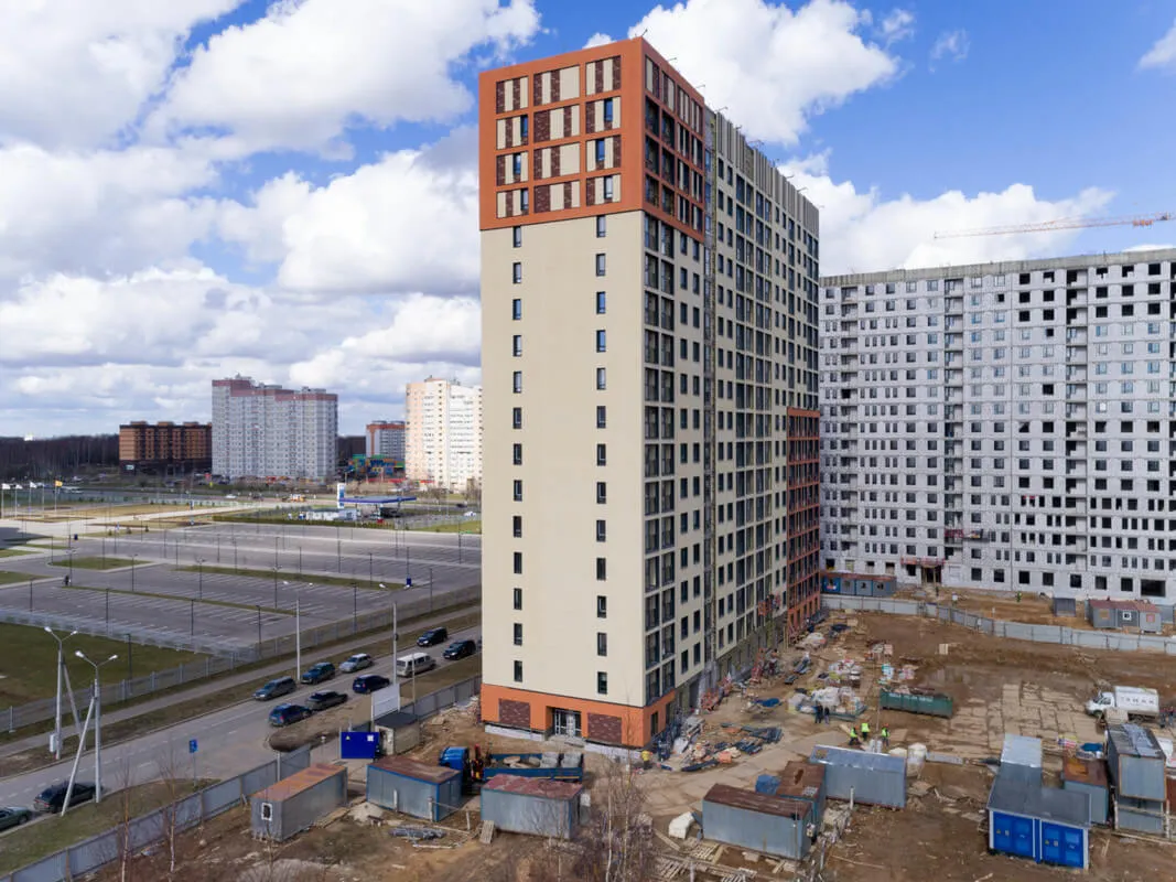 ЖК Волга парк ход строительства