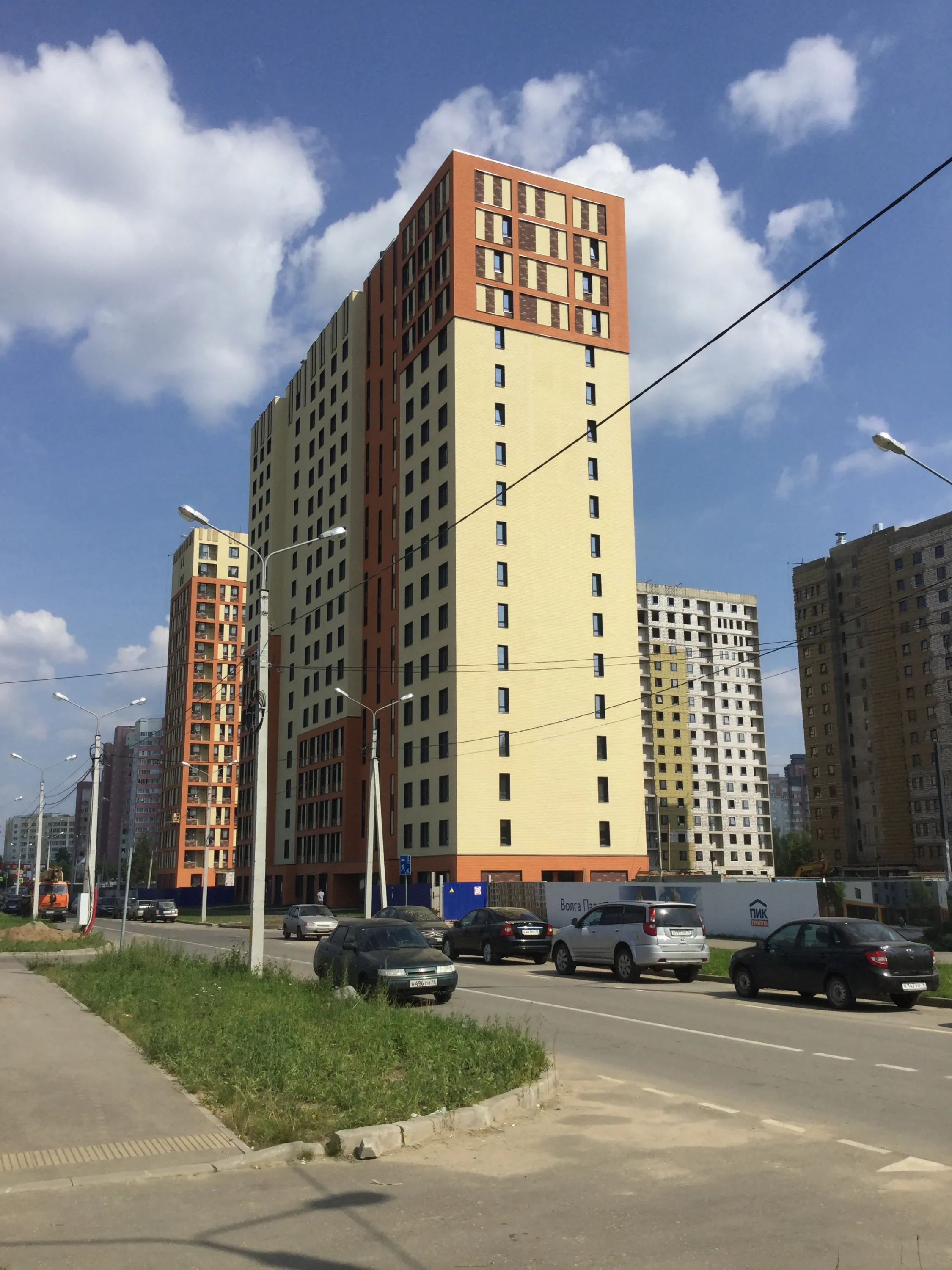 ЖК Волга парк ход строительства