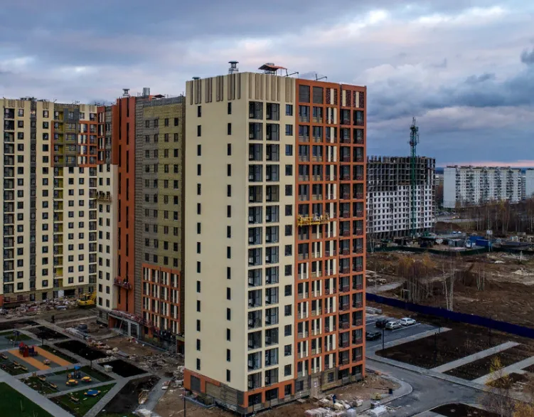 ЖК Волга парк ход строительства