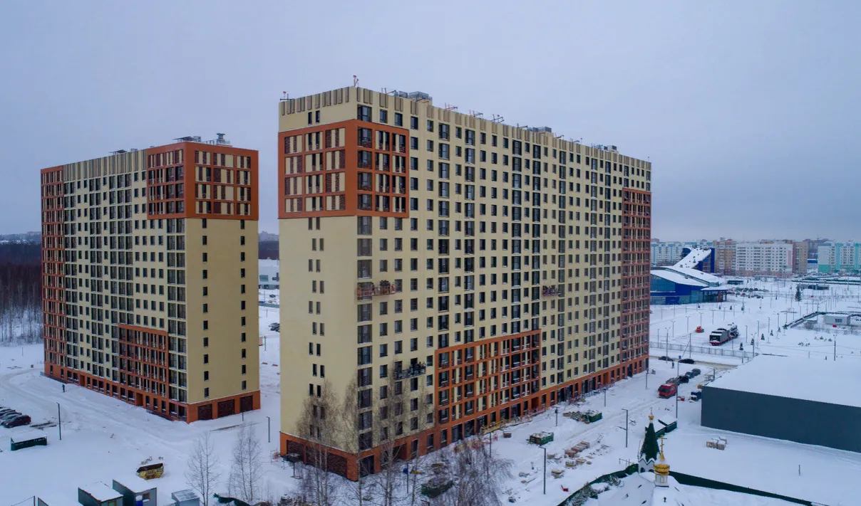 ЖК Волга парк ход строительства