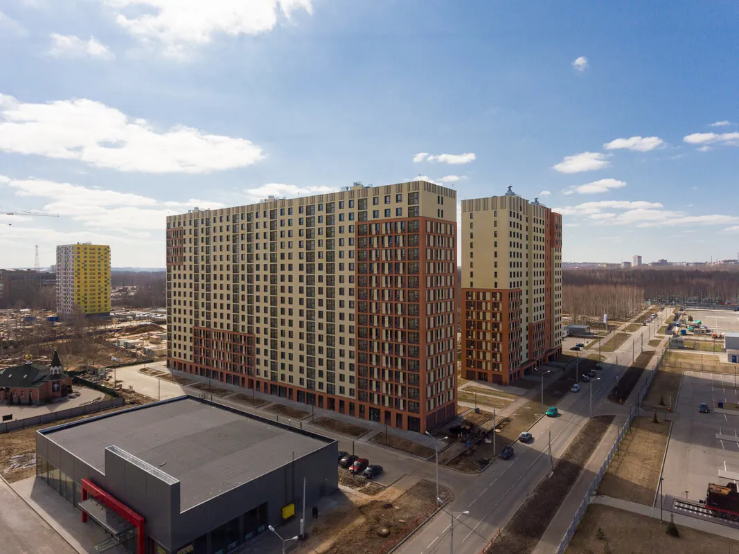 ЖК Волга парк ход строительства