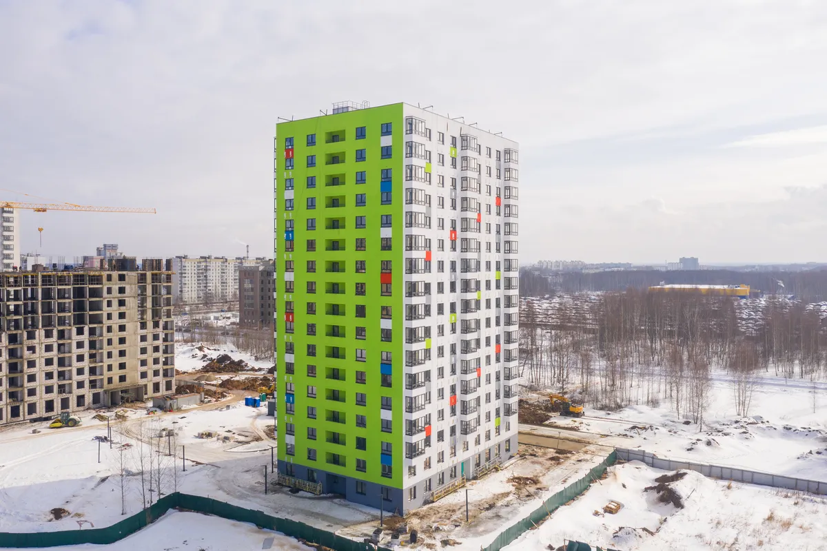 ЖК Волга парк ход строительства