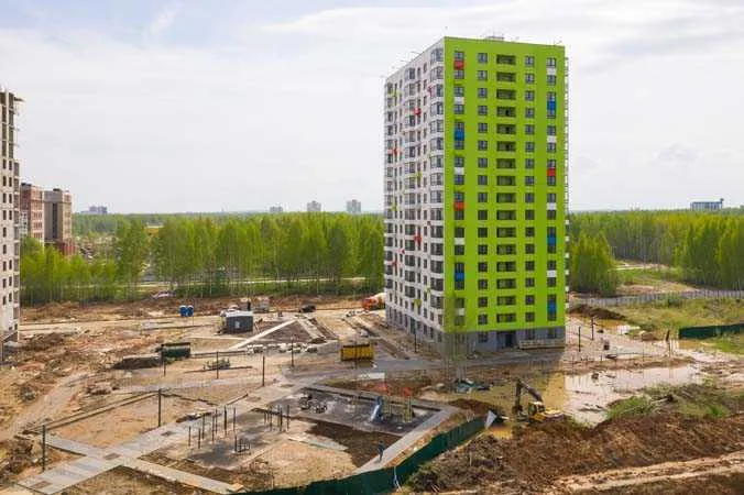 ЖК Волга парк ход строительства