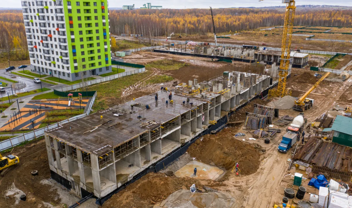 ЖК Волга парк ход строительства