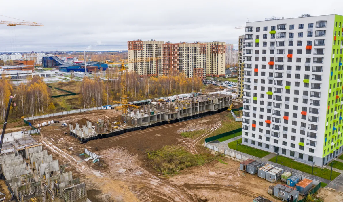 ЖК Волга парк ход строительства