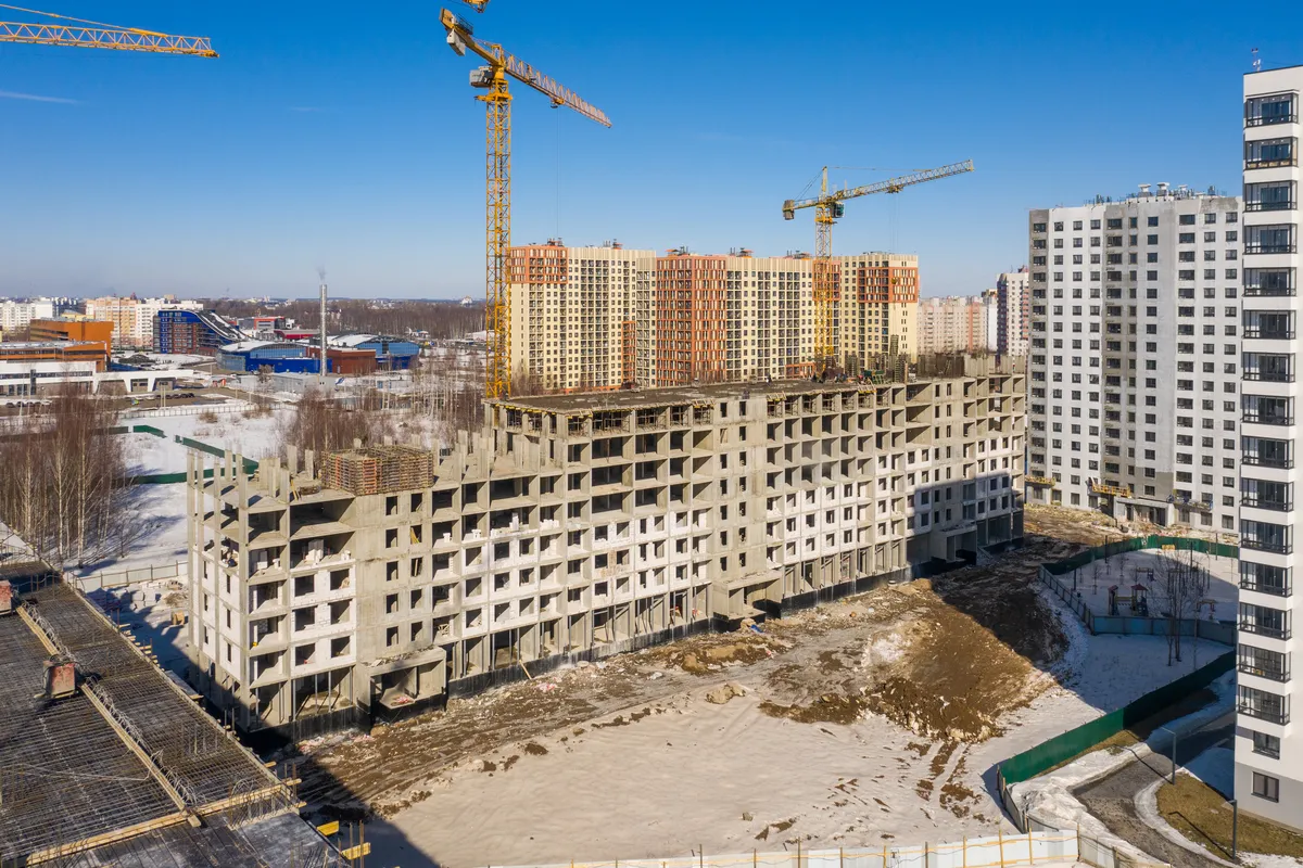 ЖК Волга парк ход строительства