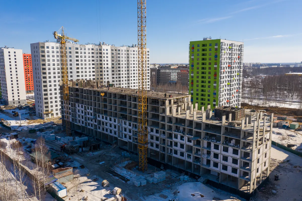 ЖК Волга парк ход строительства