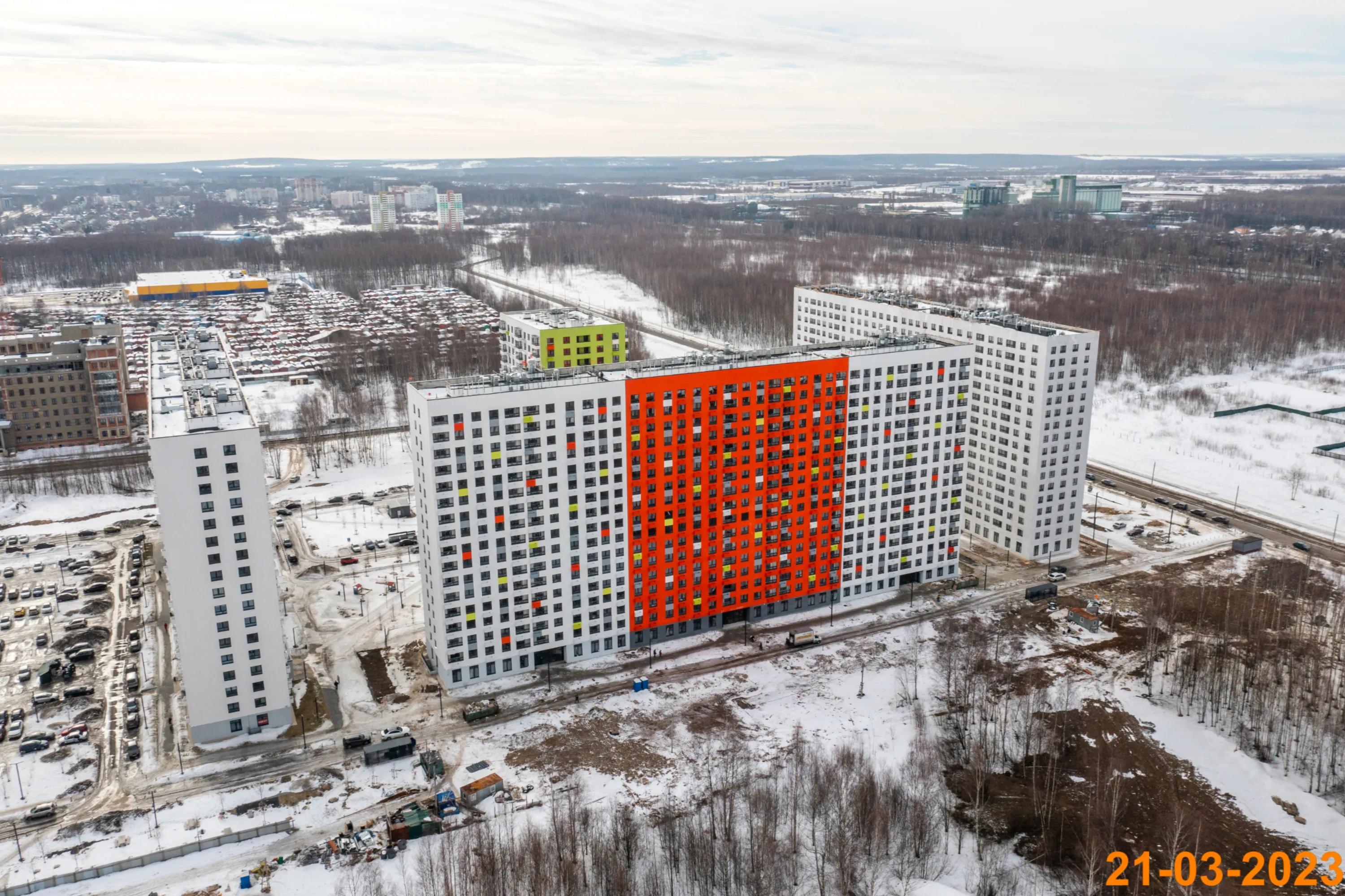 ЖК Волга парк ход строительства