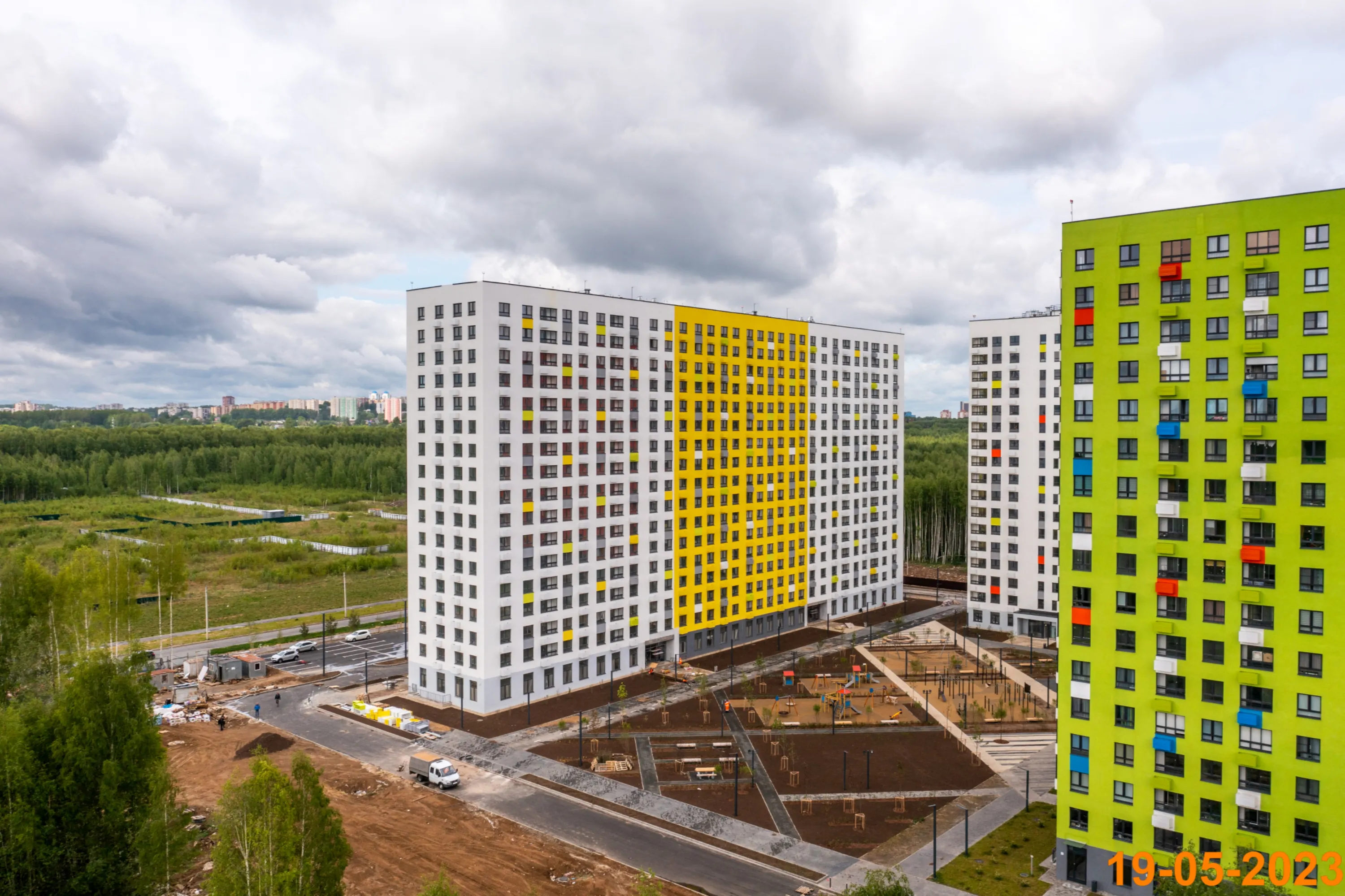 ЖК Волга парк ход строительства