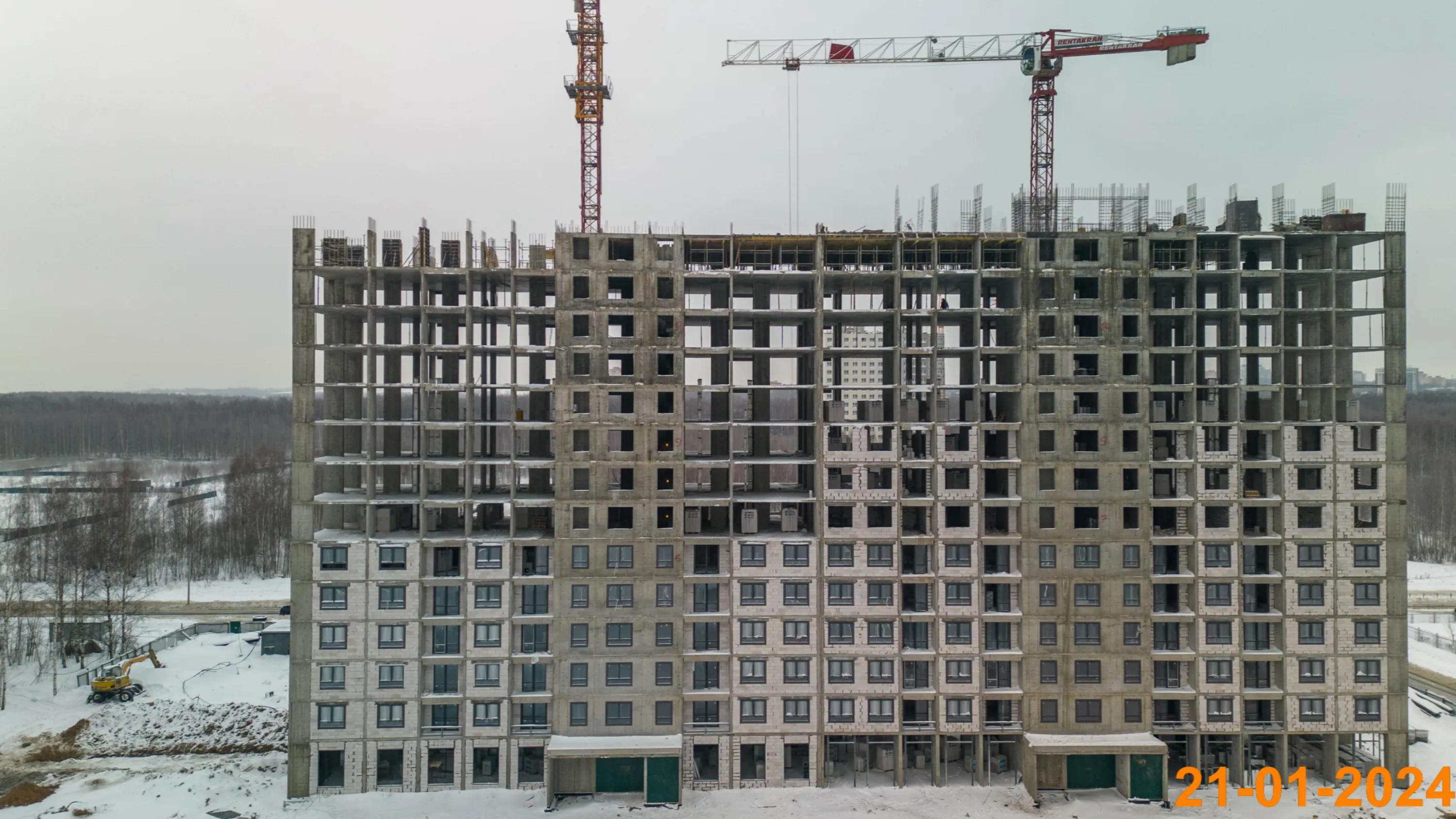 ЖК Волга парк ход строительства