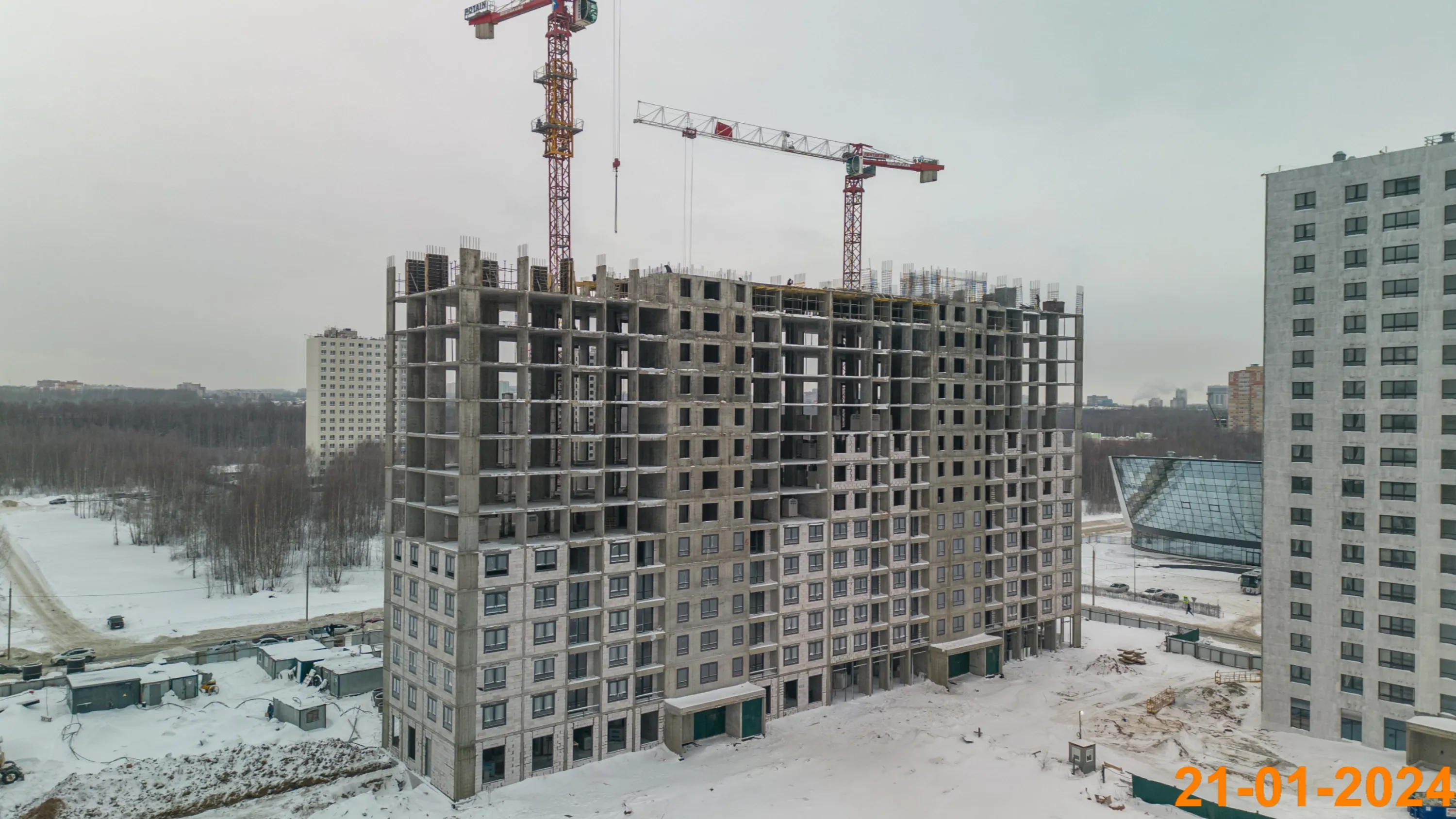 ЖК Волга парк ход строительства