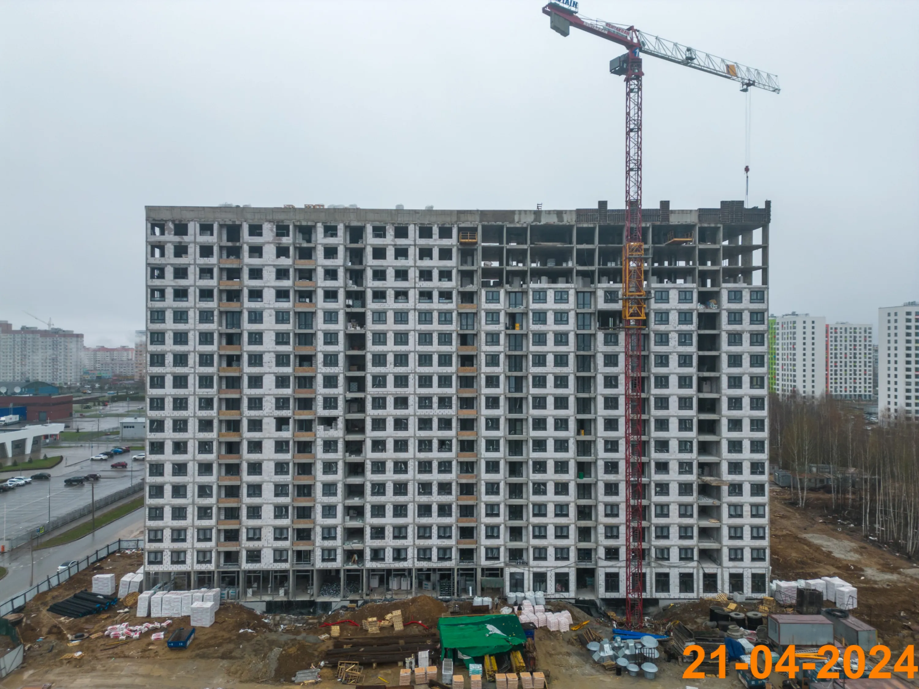 ЖК Волга парк ход строительства