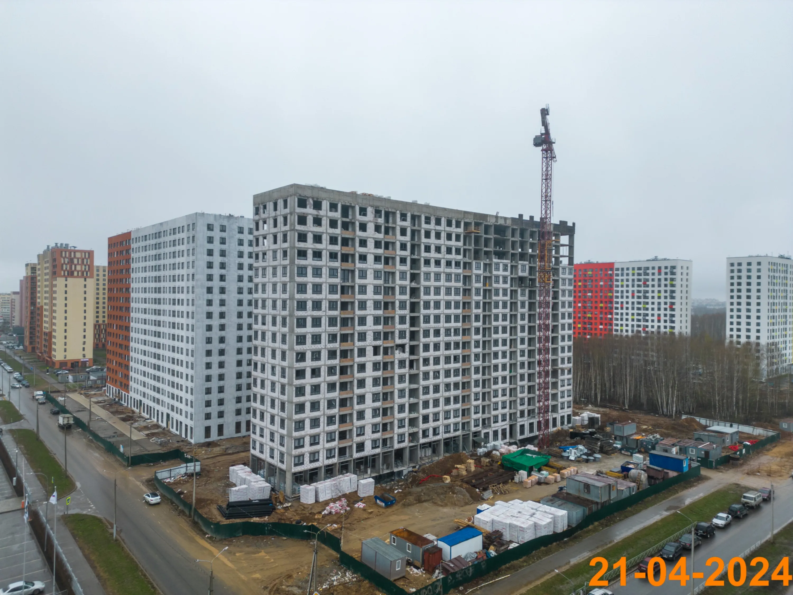 ЖК Волга парк ход строительства